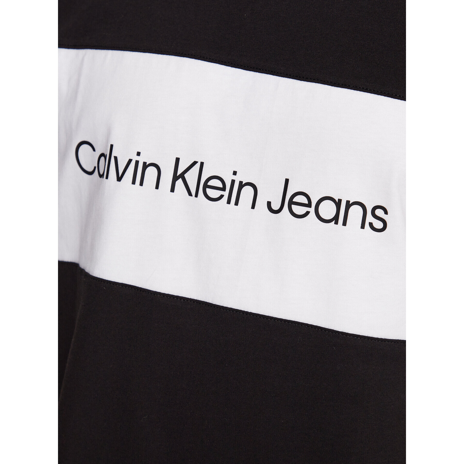 Calvin Klein Jeans T-Shirt J30J323760 Černá Regular Fit - Pepit.cz