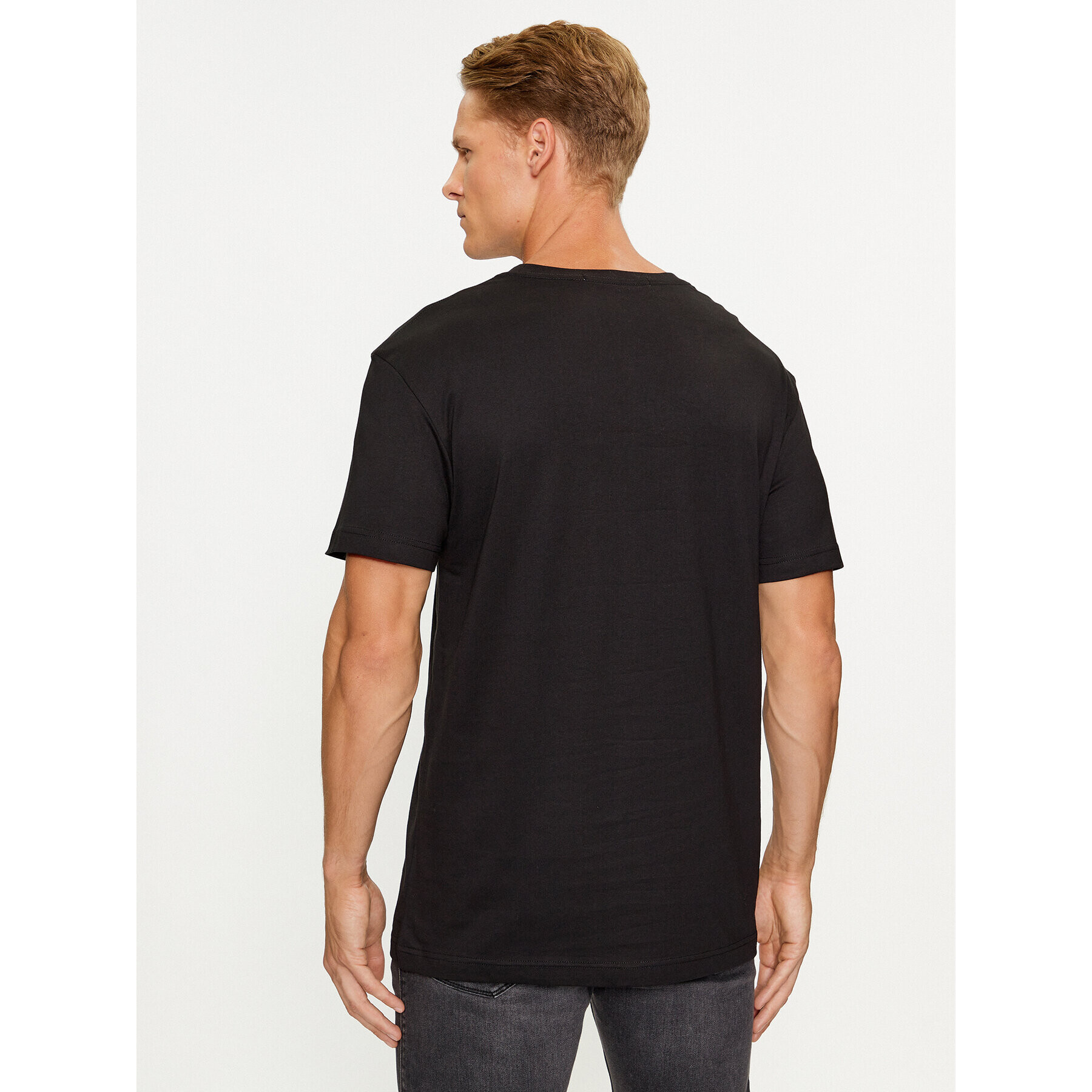 Calvin Klein Jeans T-Shirt J30J324018 Černá Regular Fit - Pepit.cz