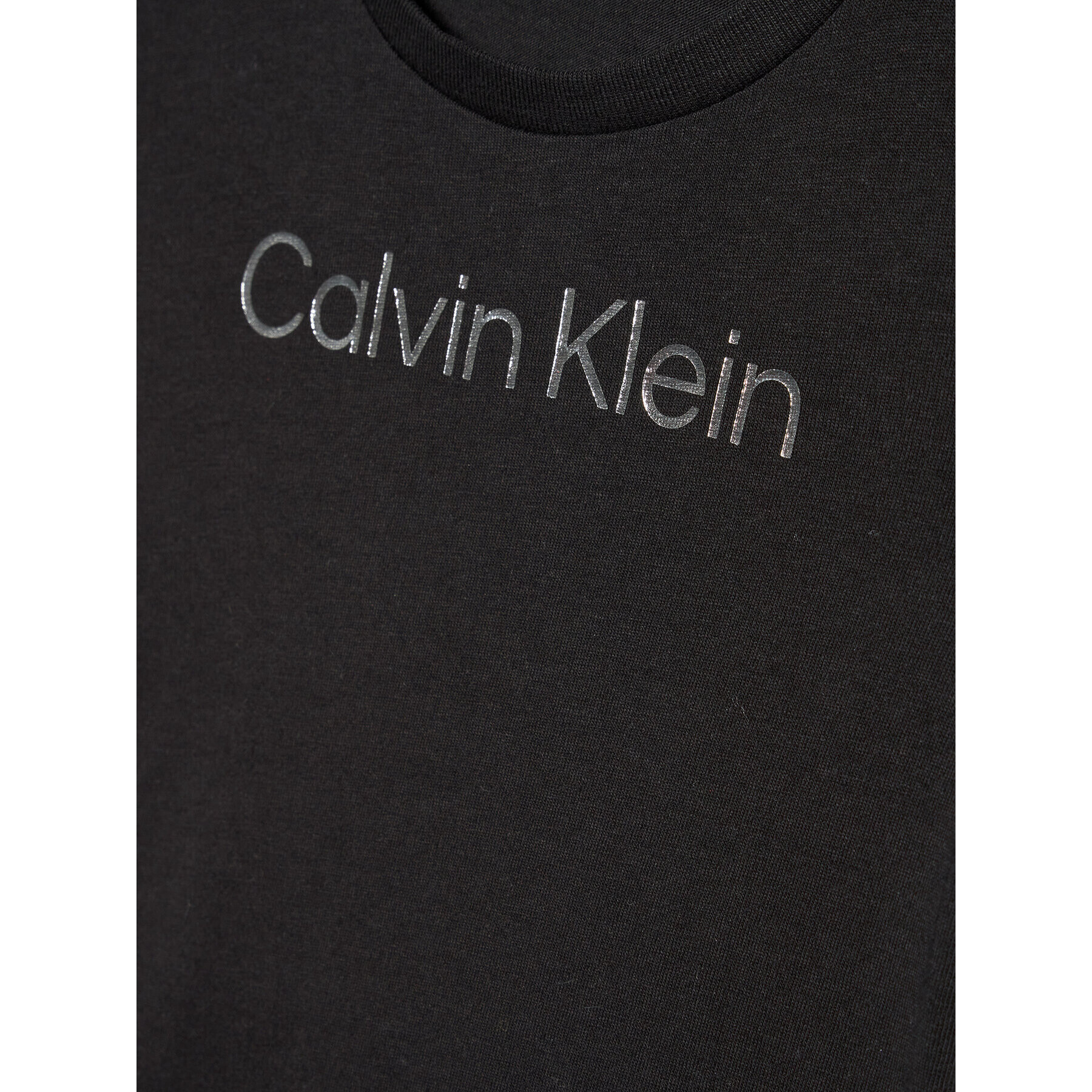 Calvin Klein Jeans T-Shirt Logo IG0IG01350 Černá Slim Fit - Pepit.cz