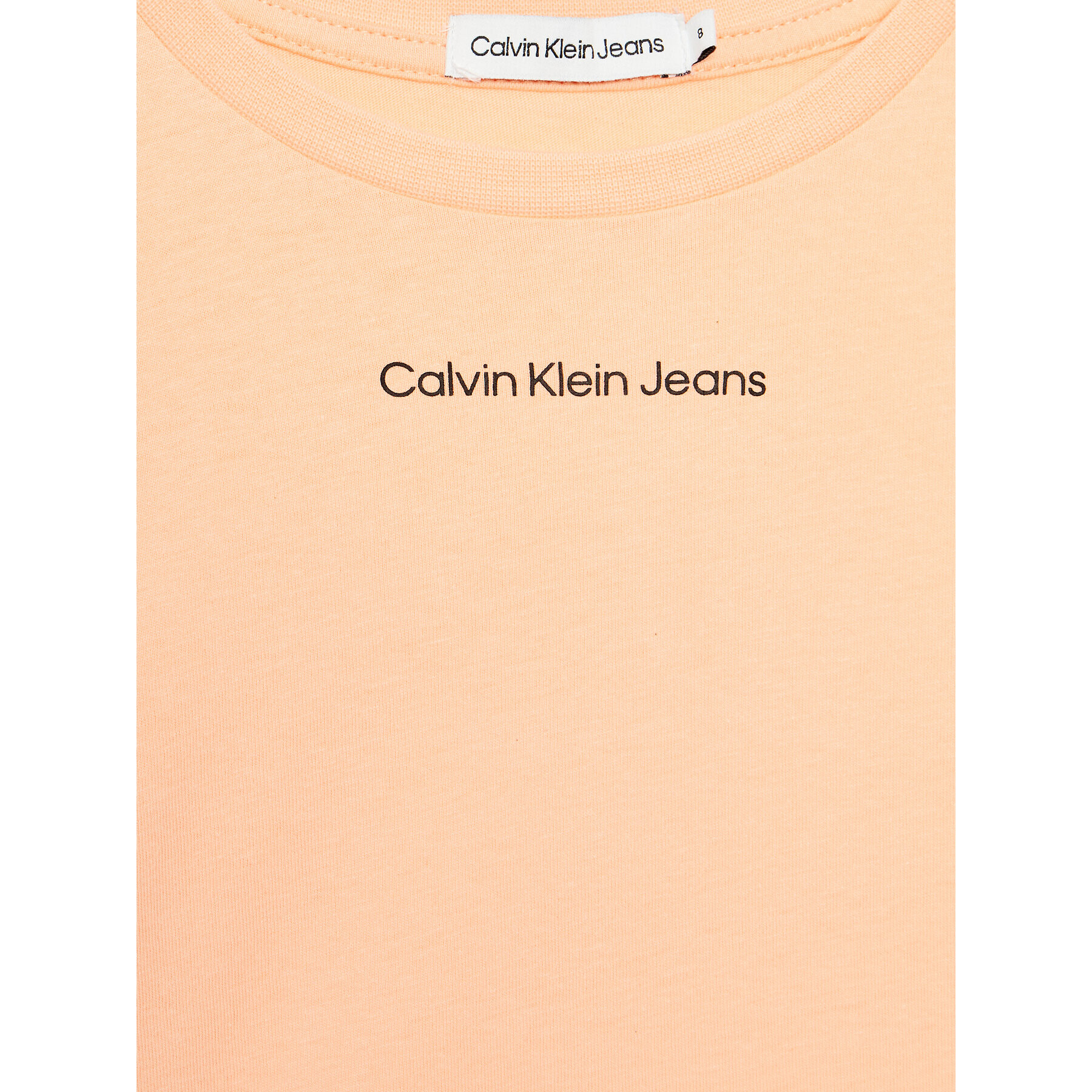 Calvin Klein Jeans T-Shirt Logo IG0IG01536 Oranžová Boxy Fit - Pepit.cz