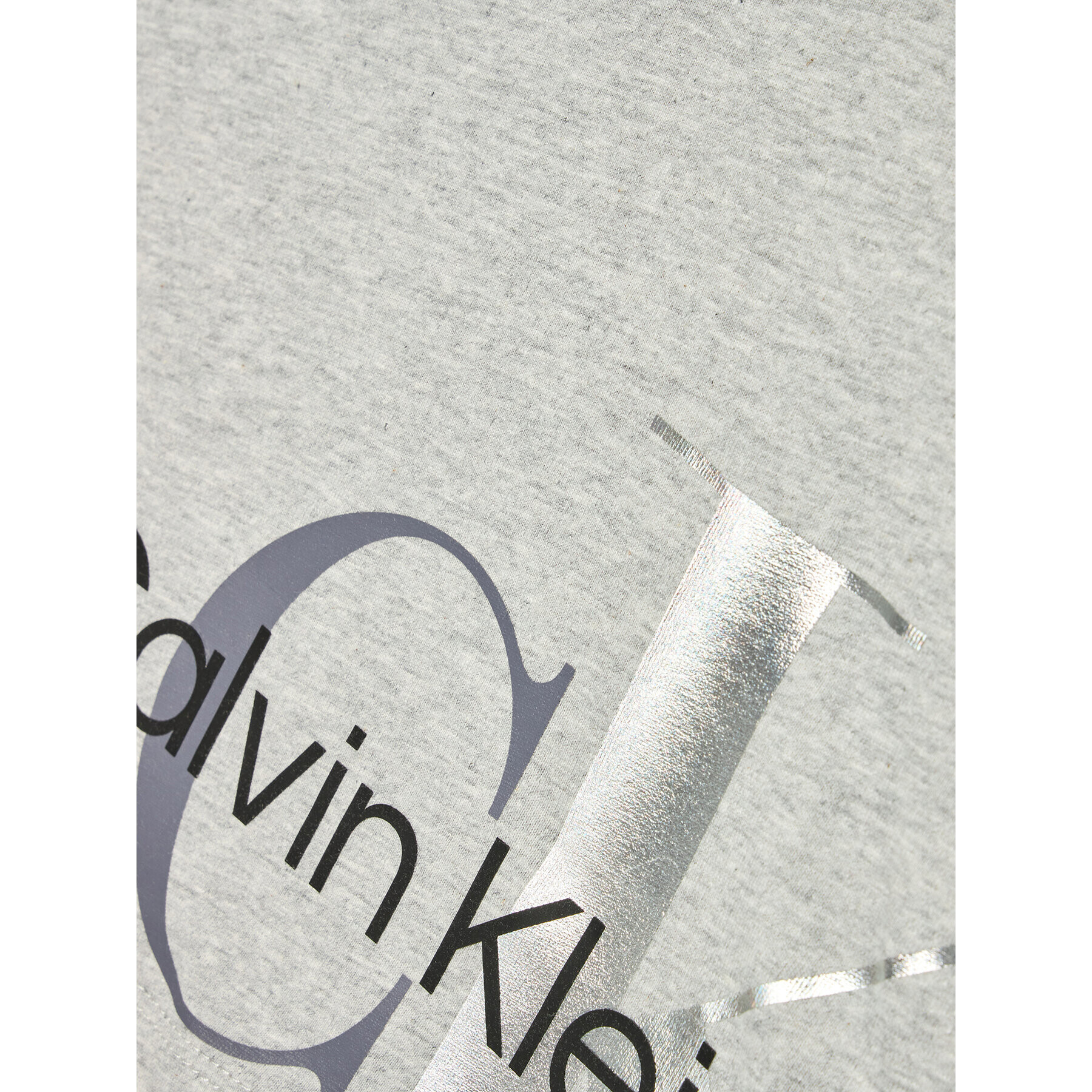 Calvin Klein Jeans T-Shirt Mixed Monogram IG0IG01289 Šedá Relaxed Fit - Pepit.cz