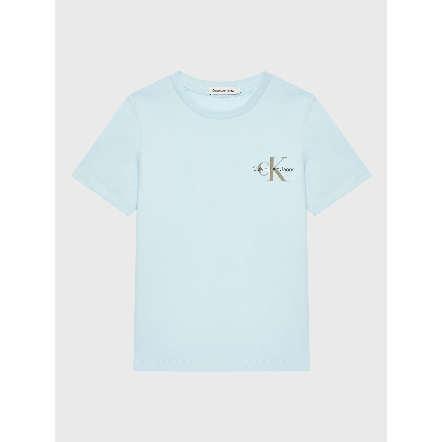 Calvin Klein Jeans T-Shirt Monogram IB0IB01231 Modrá Regular Fit - Pepit.cz