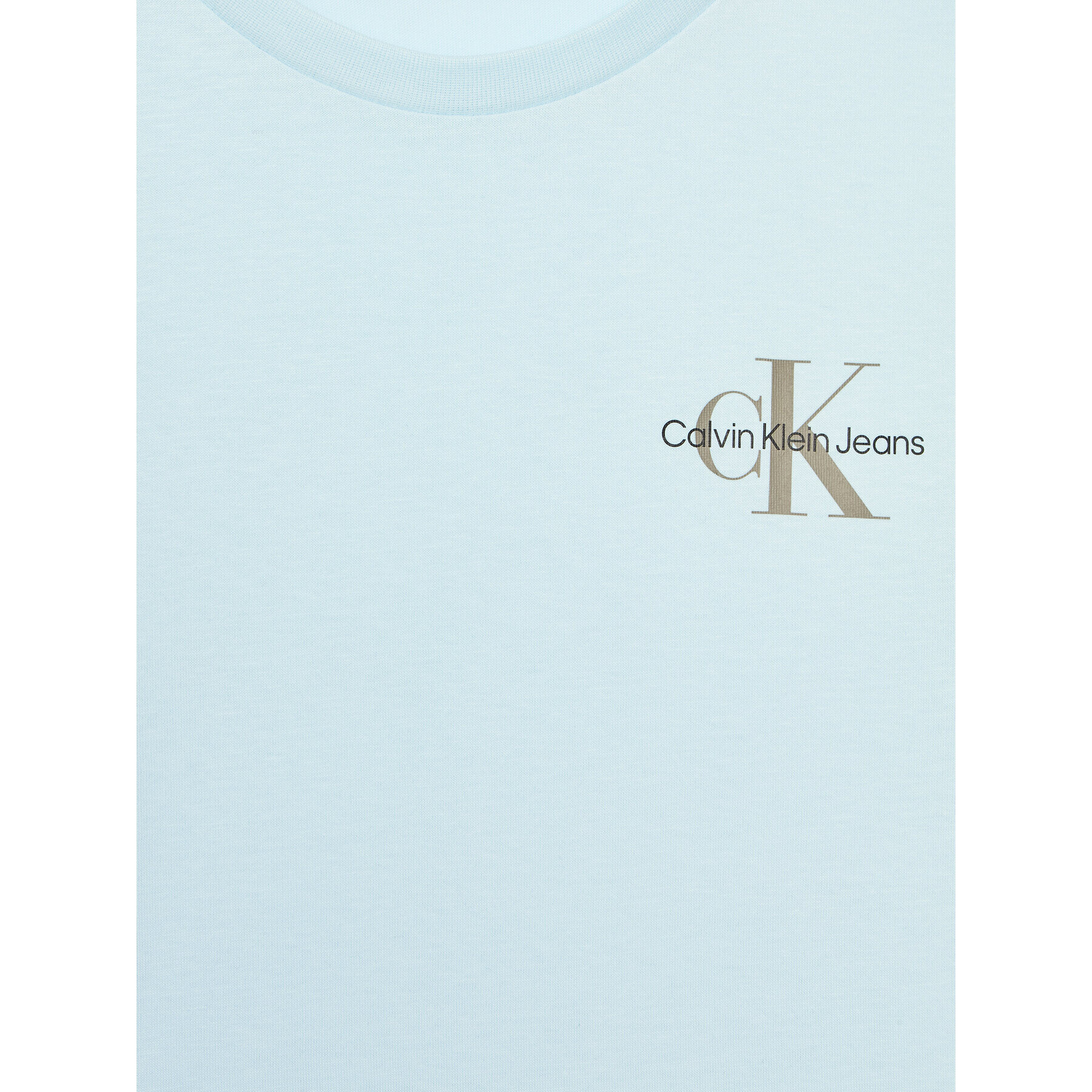 Calvin Klein Jeans T-Shirt Monogram IB0IB01231 Modrá Regular Fit - Pepit.cz