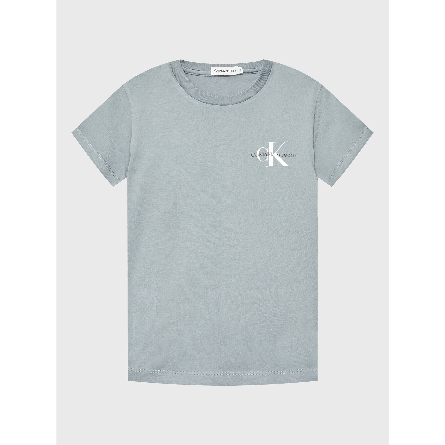 Calvin Klein Jeans T-Shirt Monogram IB0IB01231 Šedá Regular Fit - Pepit.cz