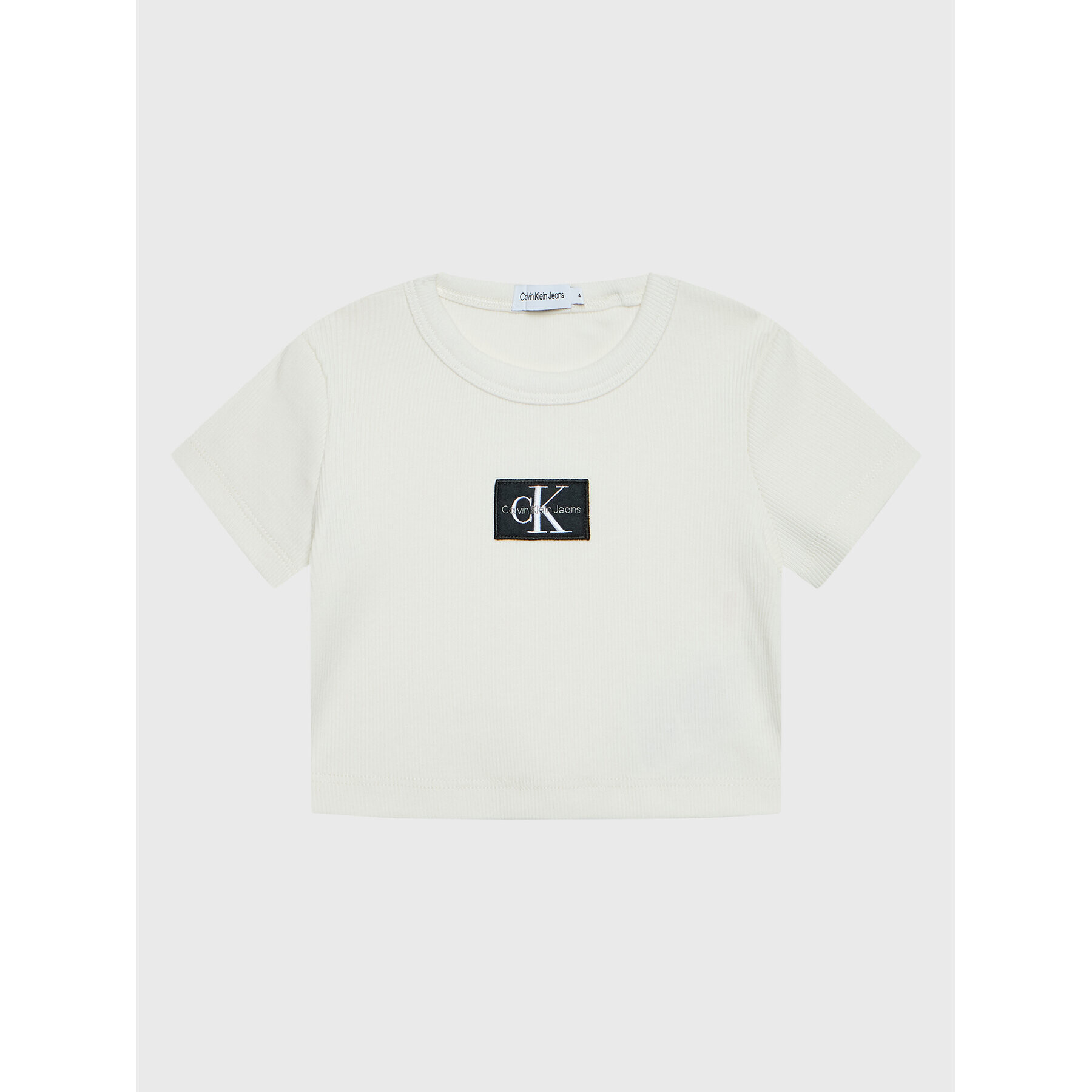 Calvin Klein Jeans T-Shirt Monogram IG0IG01570 Béžová Regular Fit - Pepit.cz