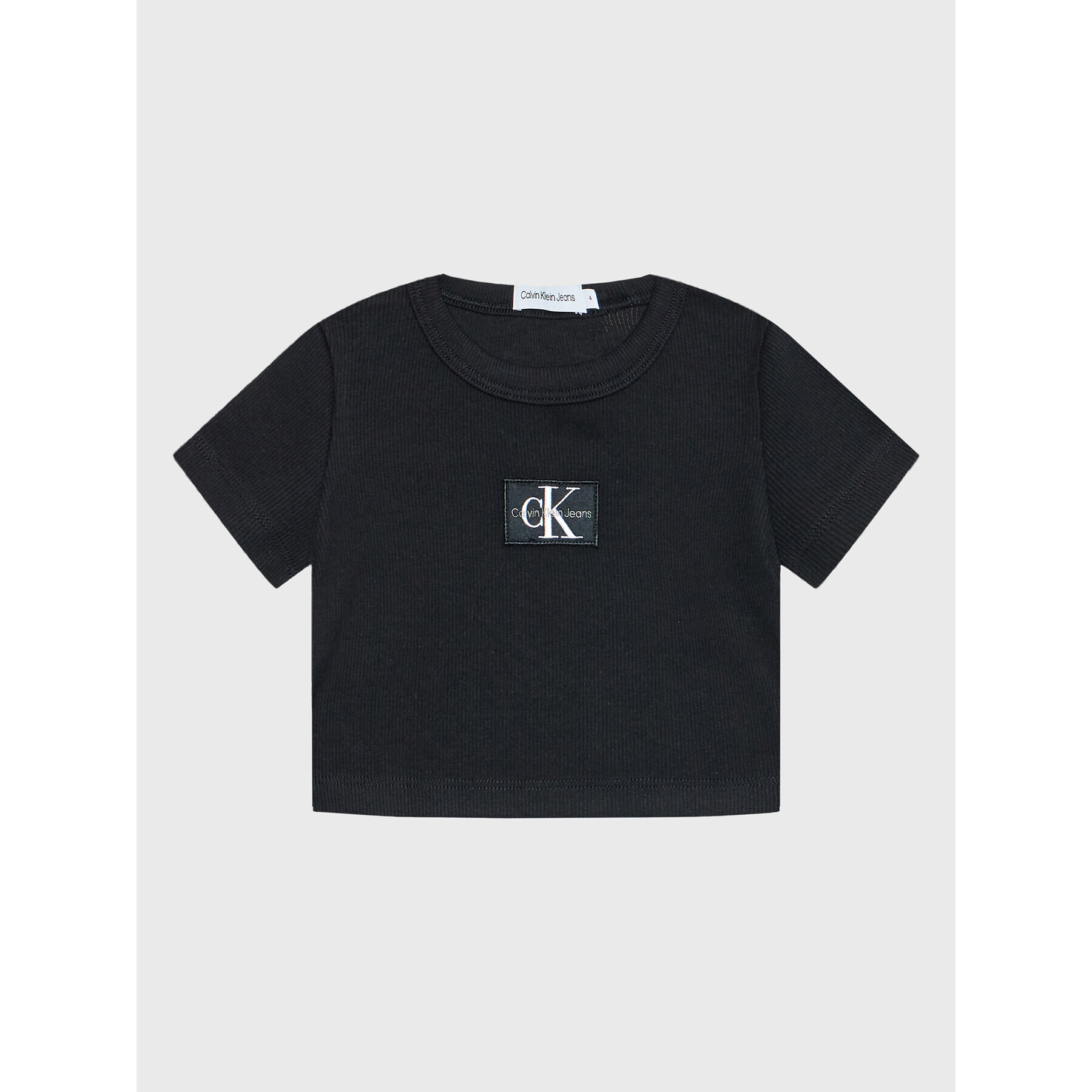 Calvin Klein Jeans T-Shirt Monogram IG0IG01570 Černá Regular Fit - Pepit.cz