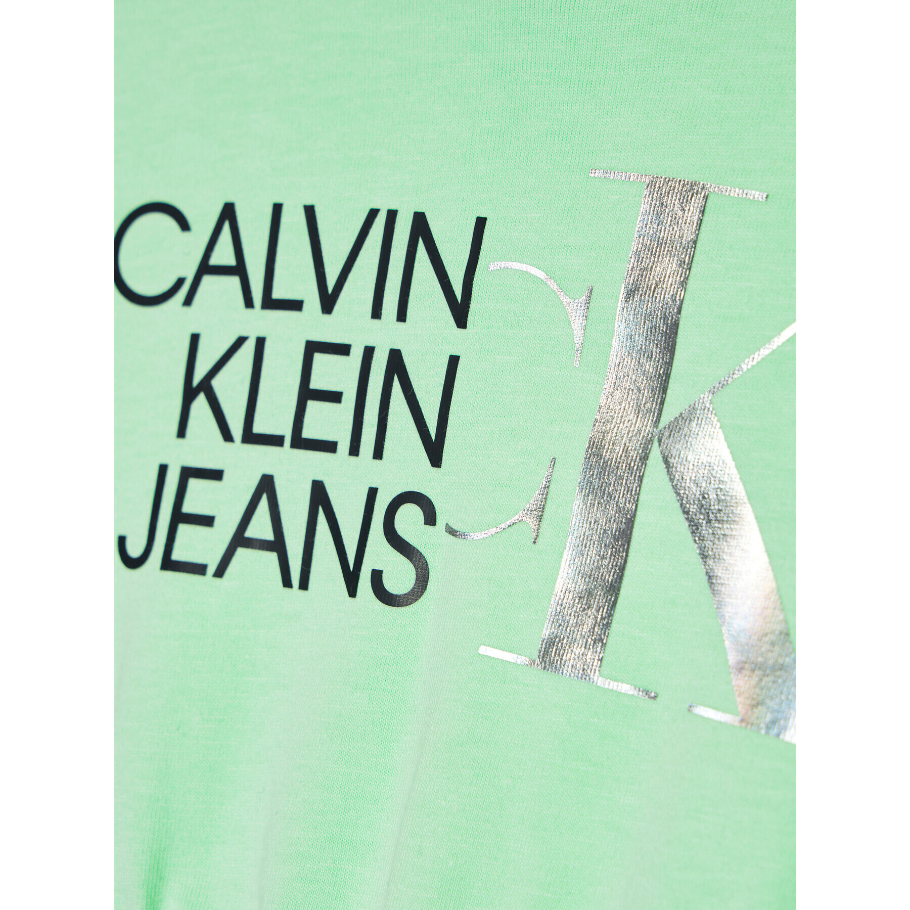 Calvin Klein Jeans T-Shirt Monogram Logo IG0IG00913 Růžová Regular Fit - Pepit.cz