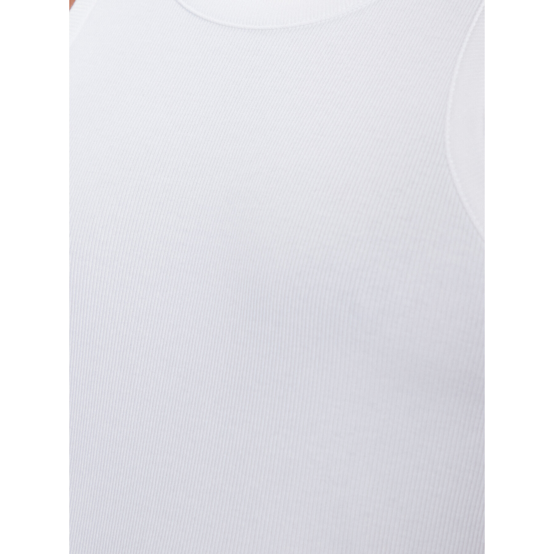 Calvin Klein Jeans Tank top J30J322846 Bílá Regular Fit - Pepit.cz