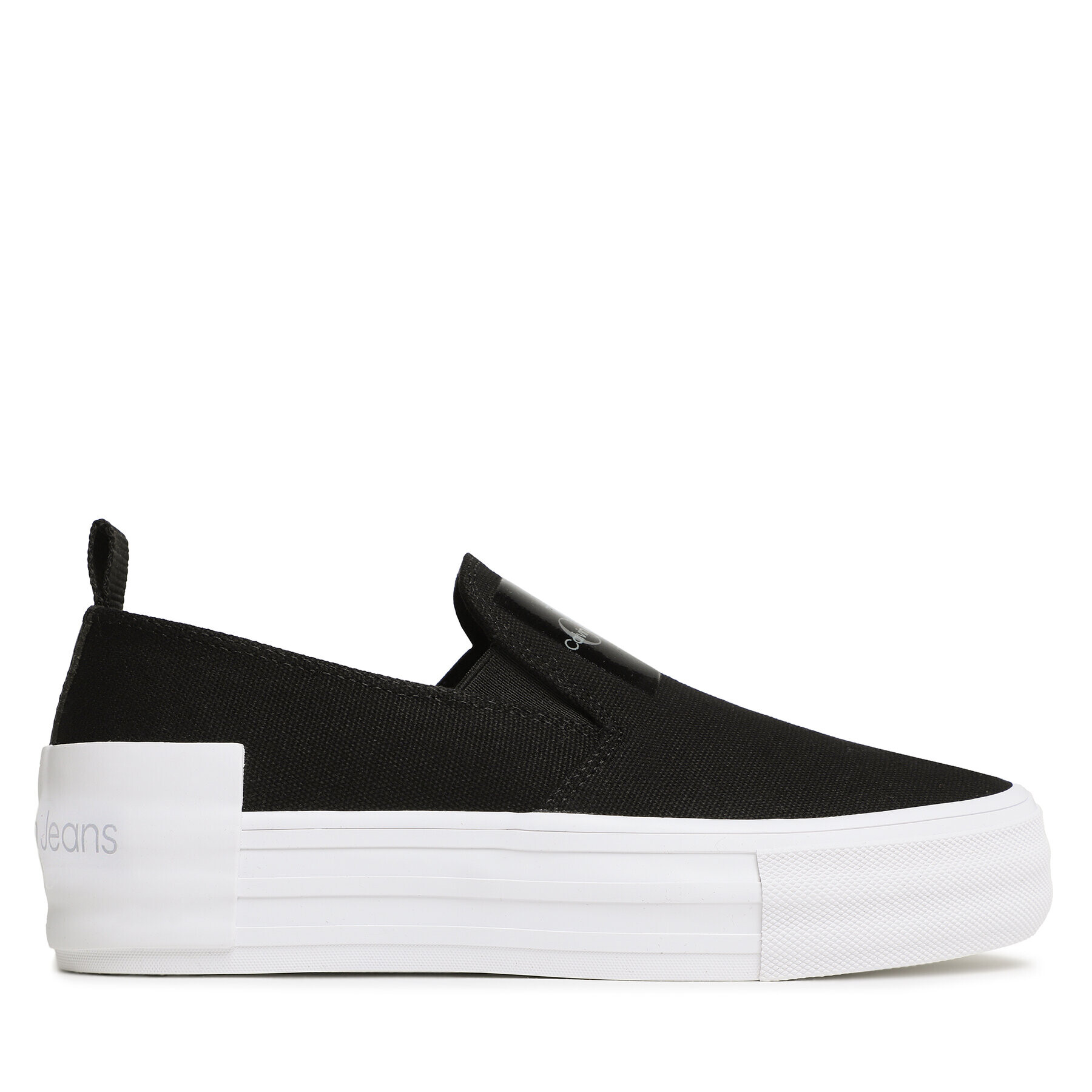 Calvin Klein Jeans Tenisky Bold Vulc Flat Slipon YW0YW01040 Černá - Pepit.cz