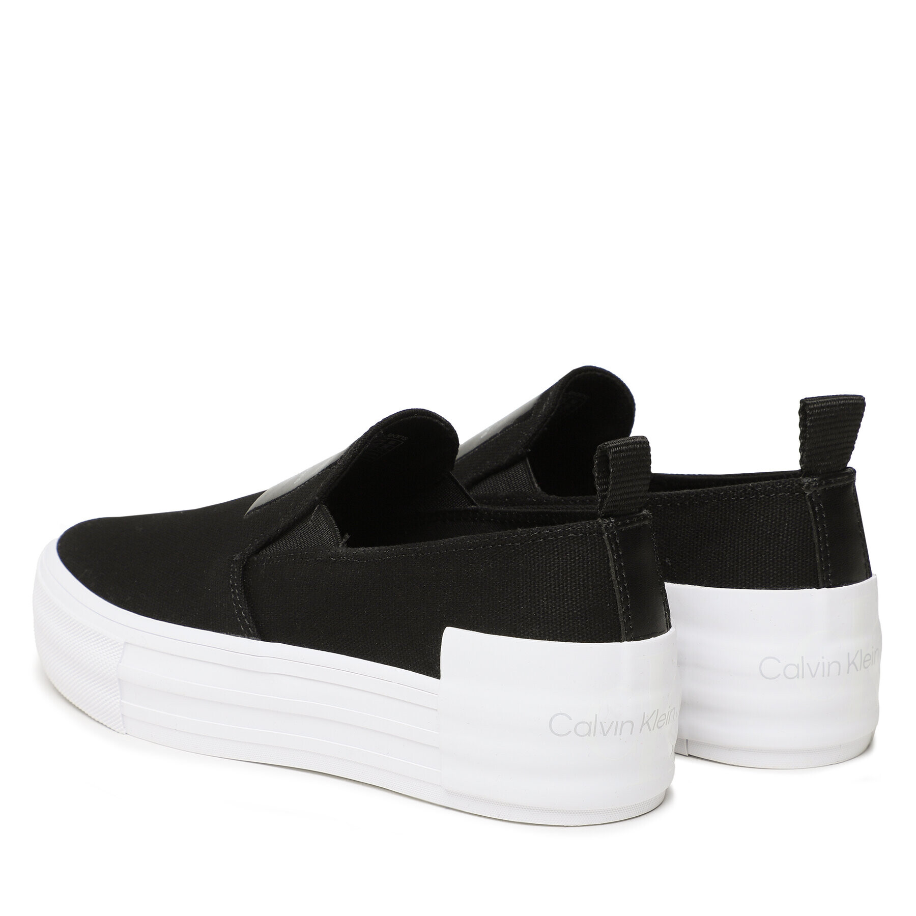 Calvin Klein Jeans Tenisky Bold Vulc Flat Slipon YW0YW01040 Černá - Pepit.cz