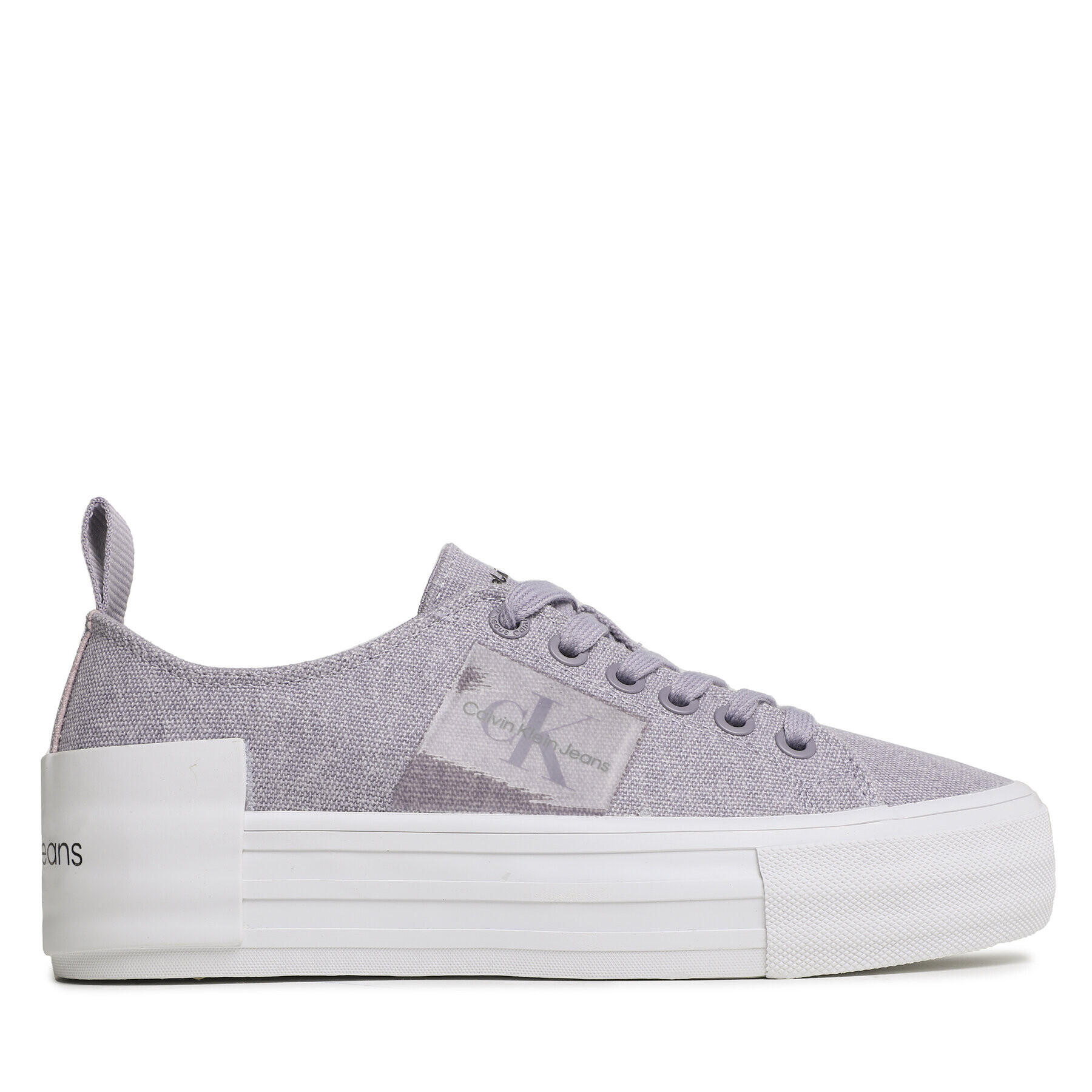 Calvin Klein Jeans Tenisky Bold Vulc Flatf Laceup Wn YW0YW01039 Fialová - Pepit.cz