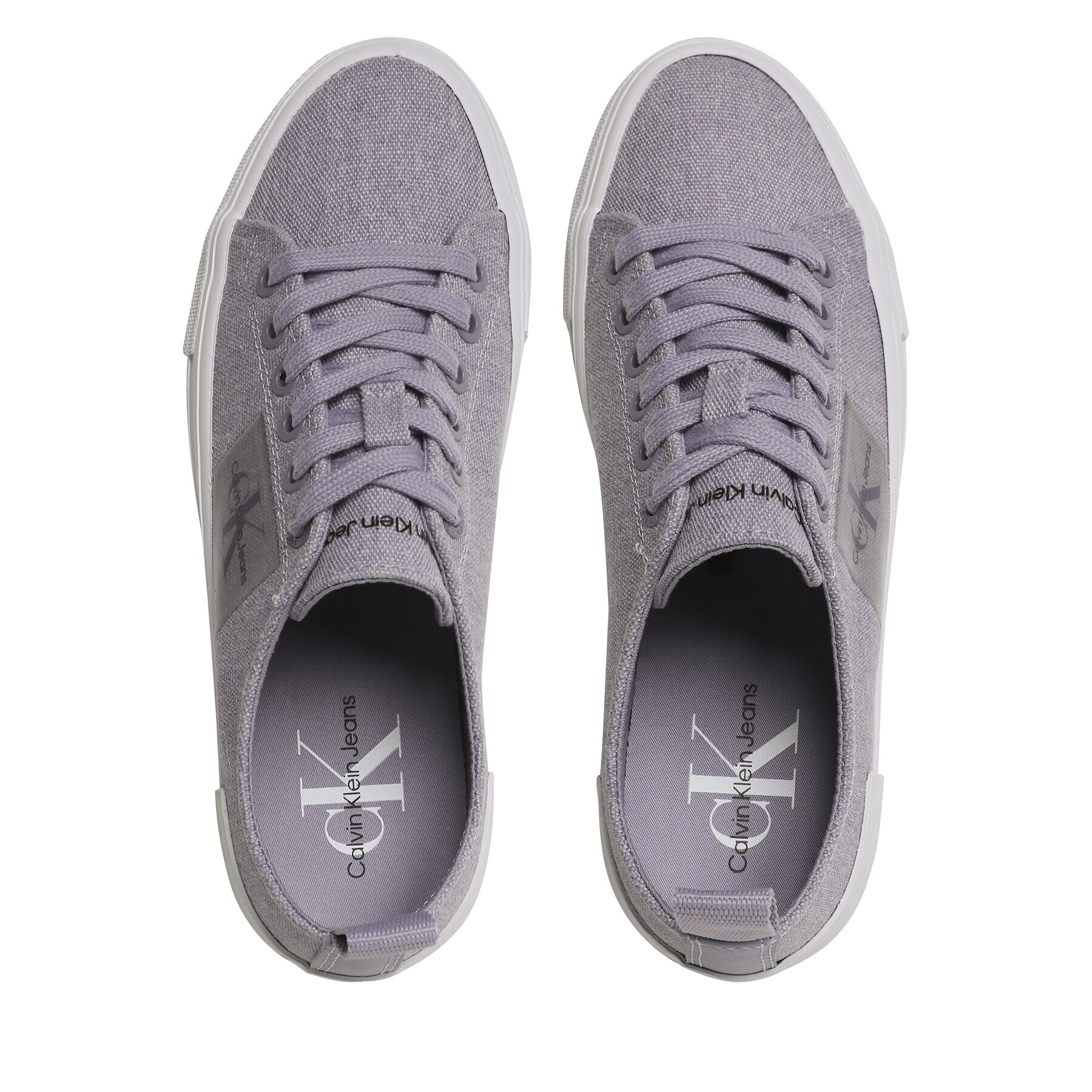 Calvin Klein Jeans Tenisky Bold Vulc Flatf Laceup Wn YW0YW01039 Fialová - Pepit.cz