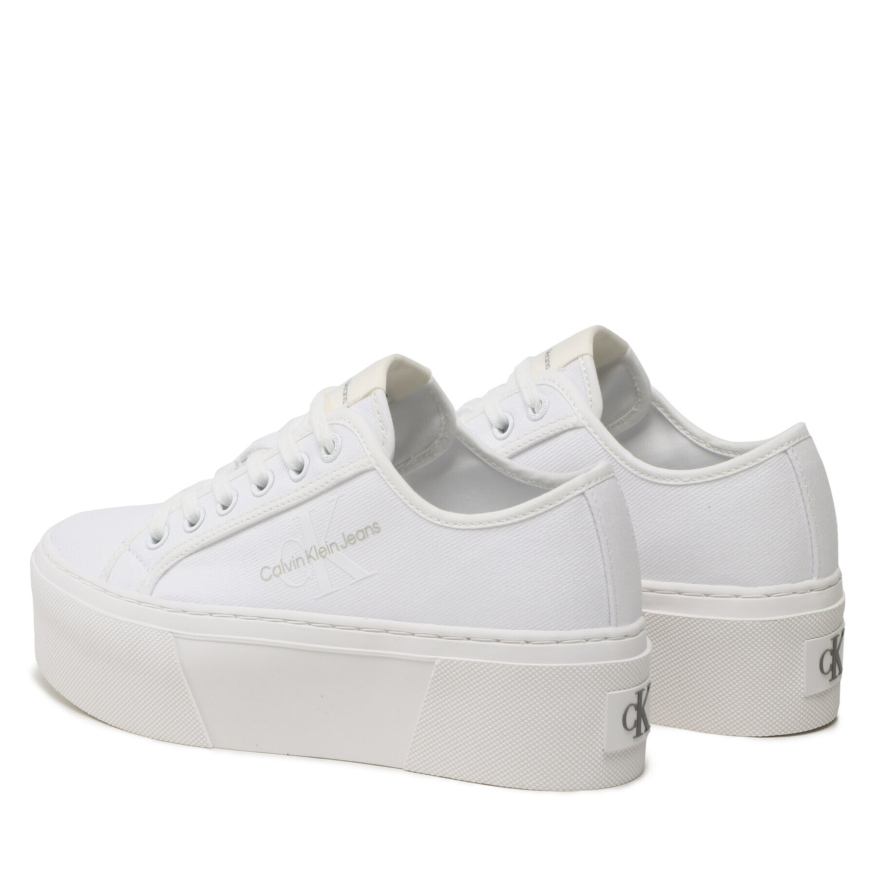 Calvin Klein Jeans Tenisky Cupsole Flatform Ny Preal Wn YW0YW01221 Bílá - Pepit.cz