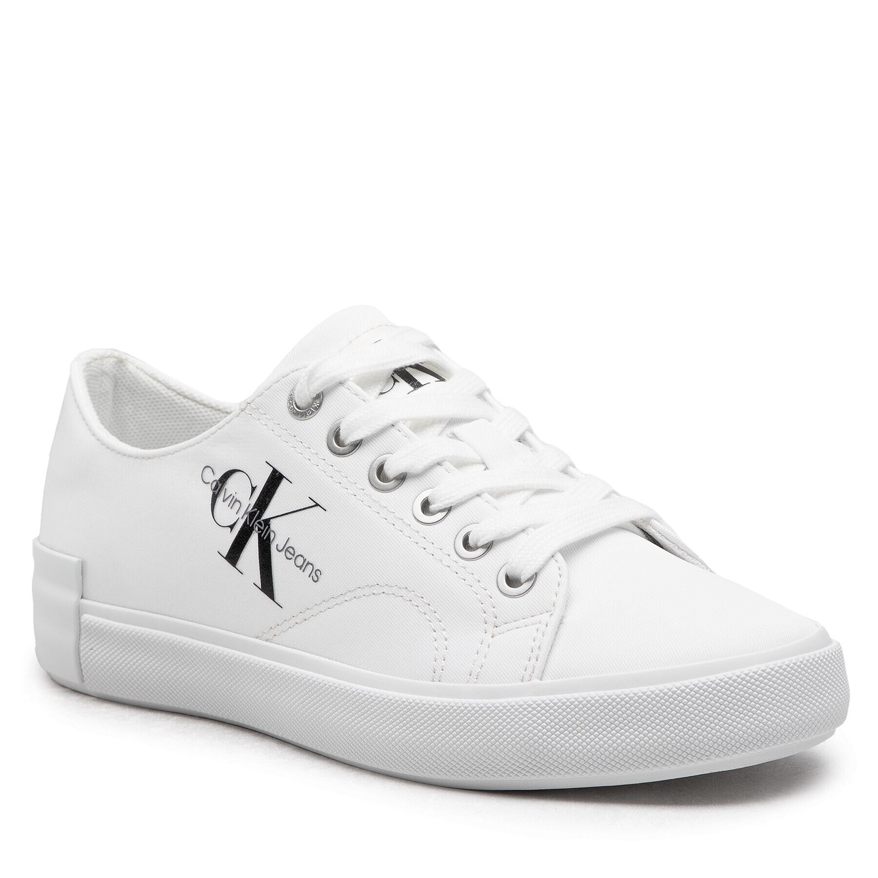 Calvin Klein Jeans Tenisky Ess Vulcanized Laceup Low Ny YW0YW00756 Bílá - Pepit.cz