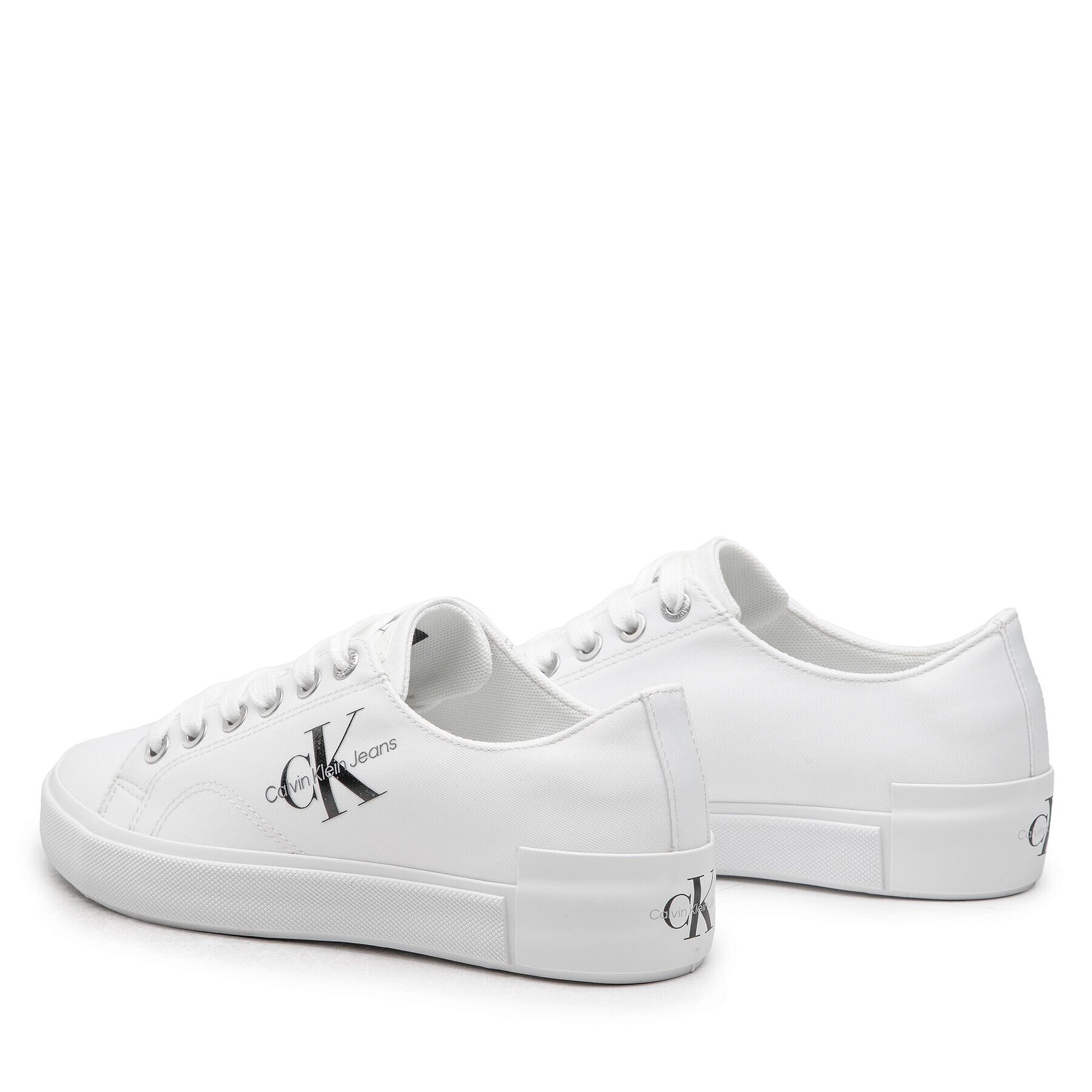 Calvin Klein Jeans Tenisky Ess Vulcanized Laceup Low Ny YW0YW00756 Bílá - Pepit.cz