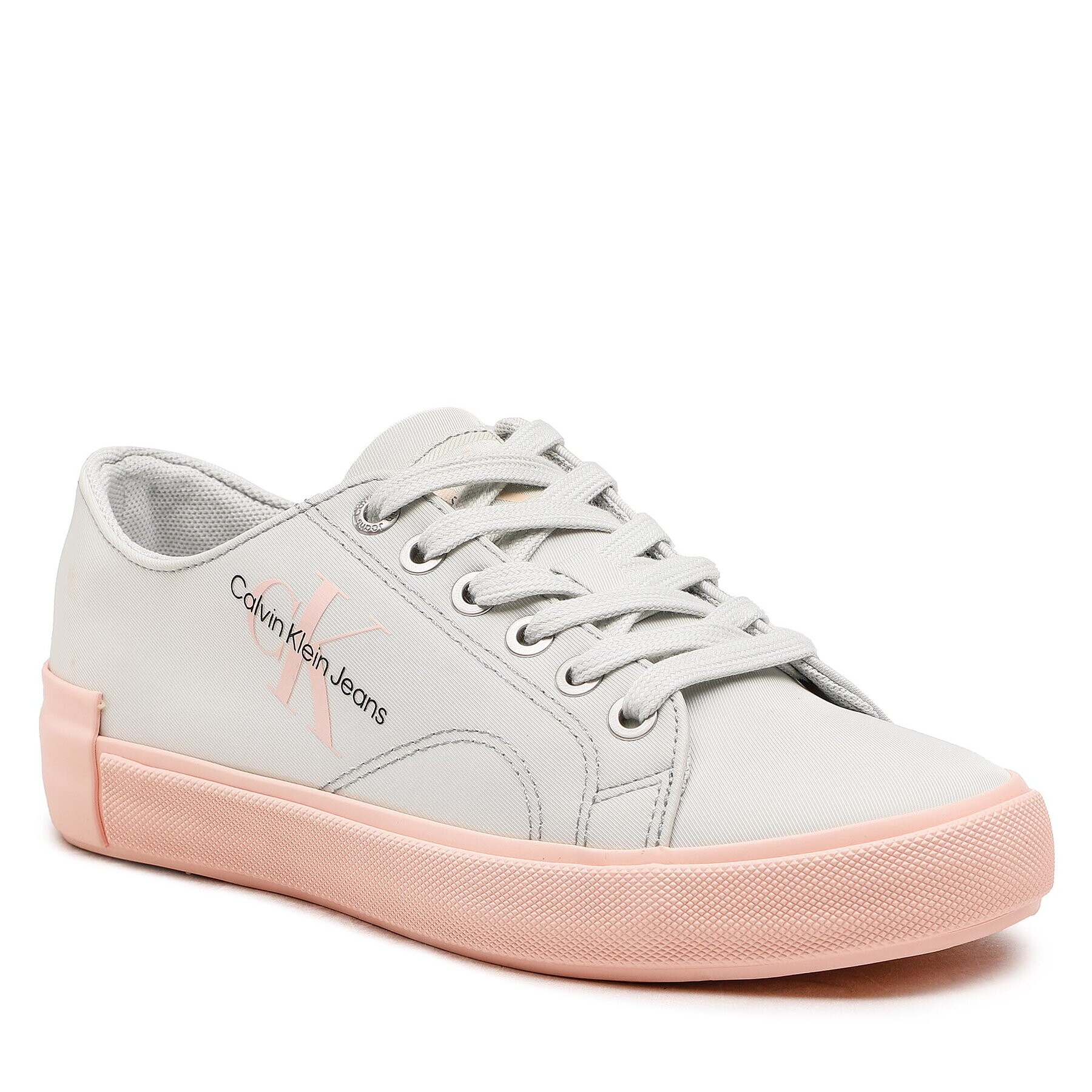 Calvin Klein Jeans Tenisky Ess Vulcanized Laceup Low Ny YW0YW00756 Šedá - Pepit.cz