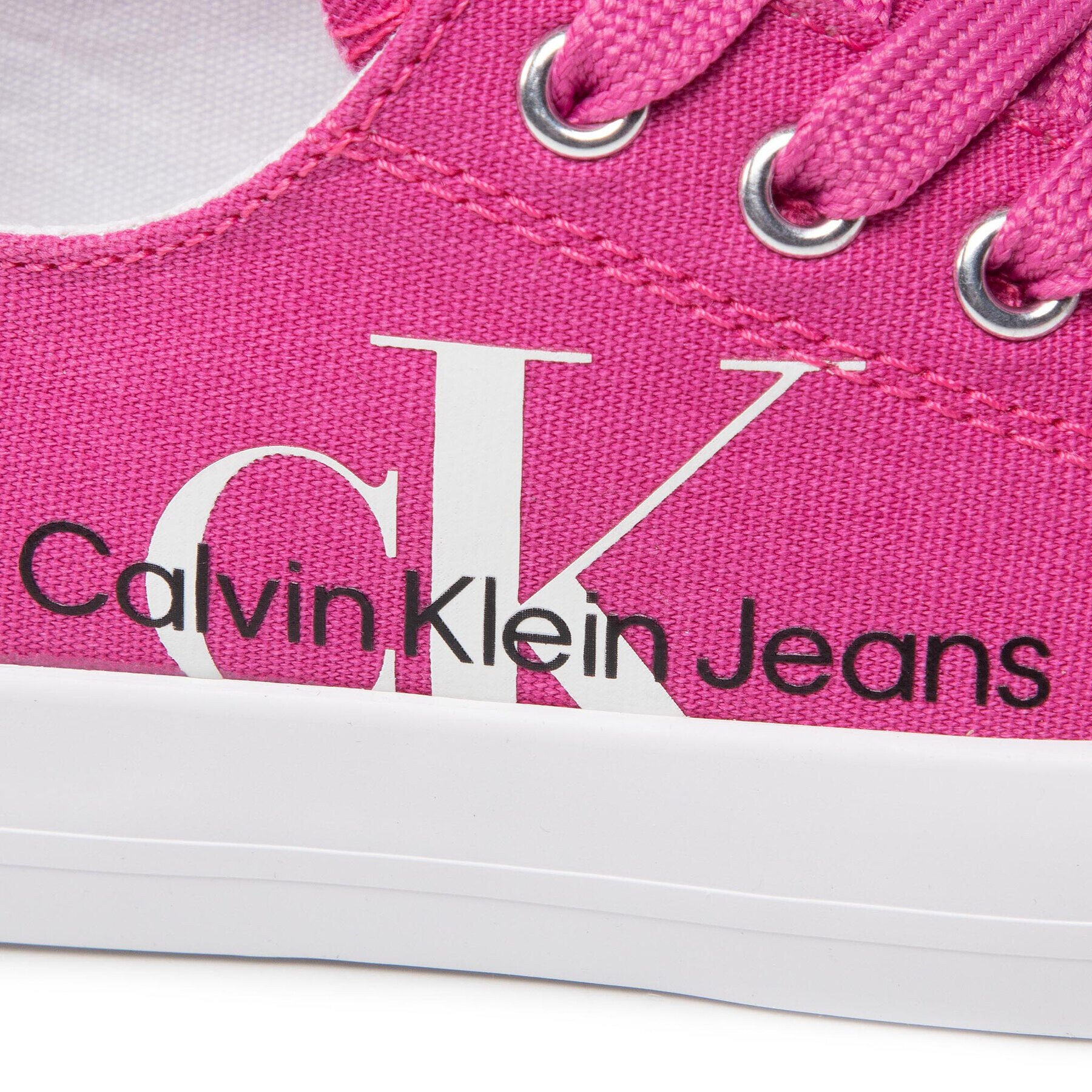 Calvin Klein Jeans Tenisky Low Cut Lace-Up Sneaker V3A9-80187-0890 Růžová - Pepit.cz