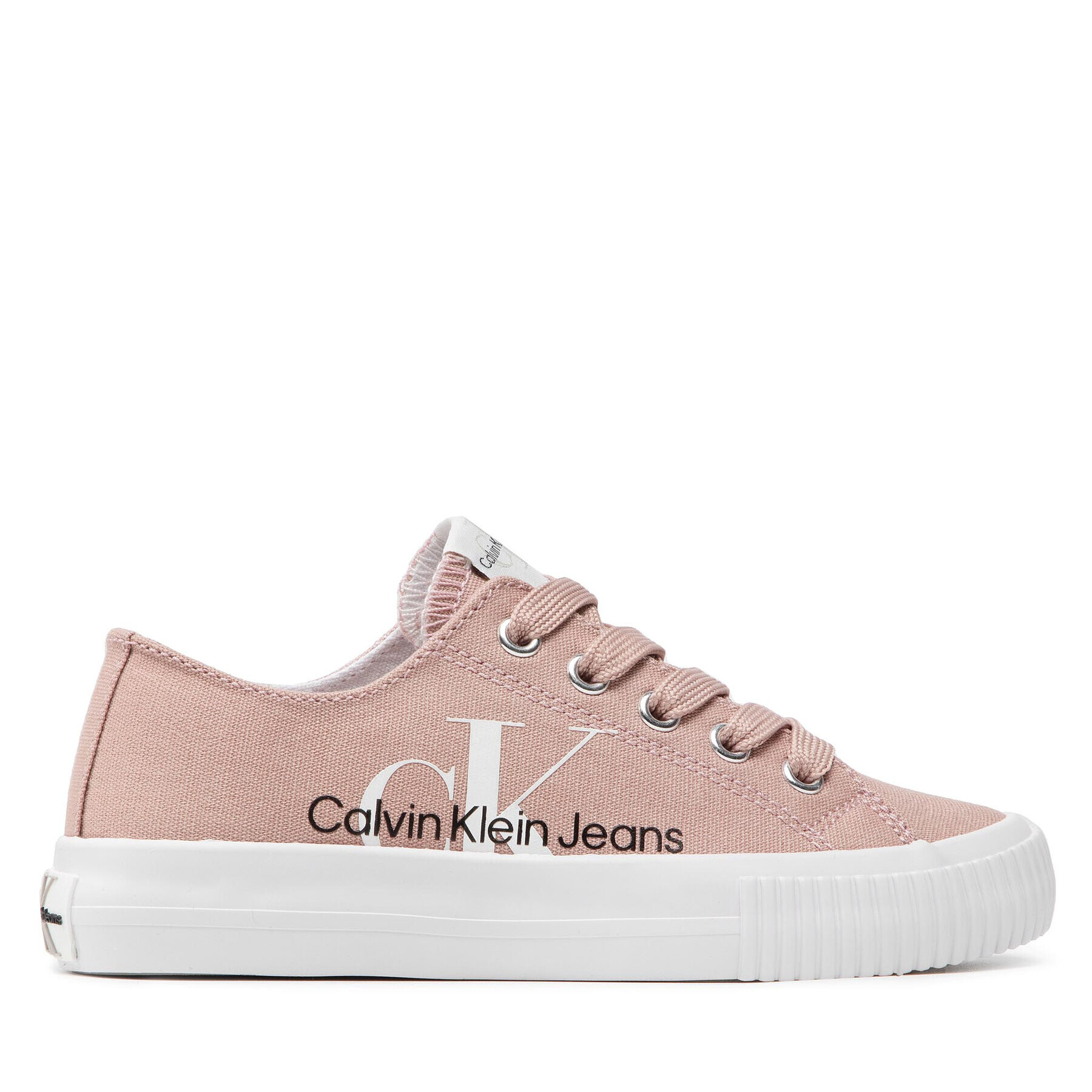 Calvin Klein Jeans Tenisky Low Cut Lace-Up Sneaker V3A9-80187-0890 Růžová - Pepit.cz