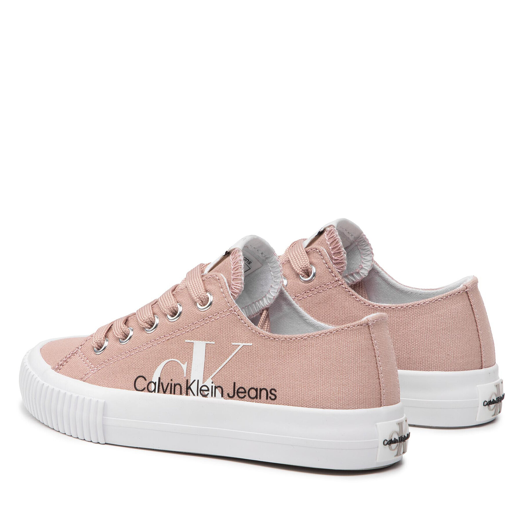 Calvin Klein Jeans Tenisky Low Cut Lace-Up Sneaker V3A9-80187-0890 Růžová - Pepit.cz