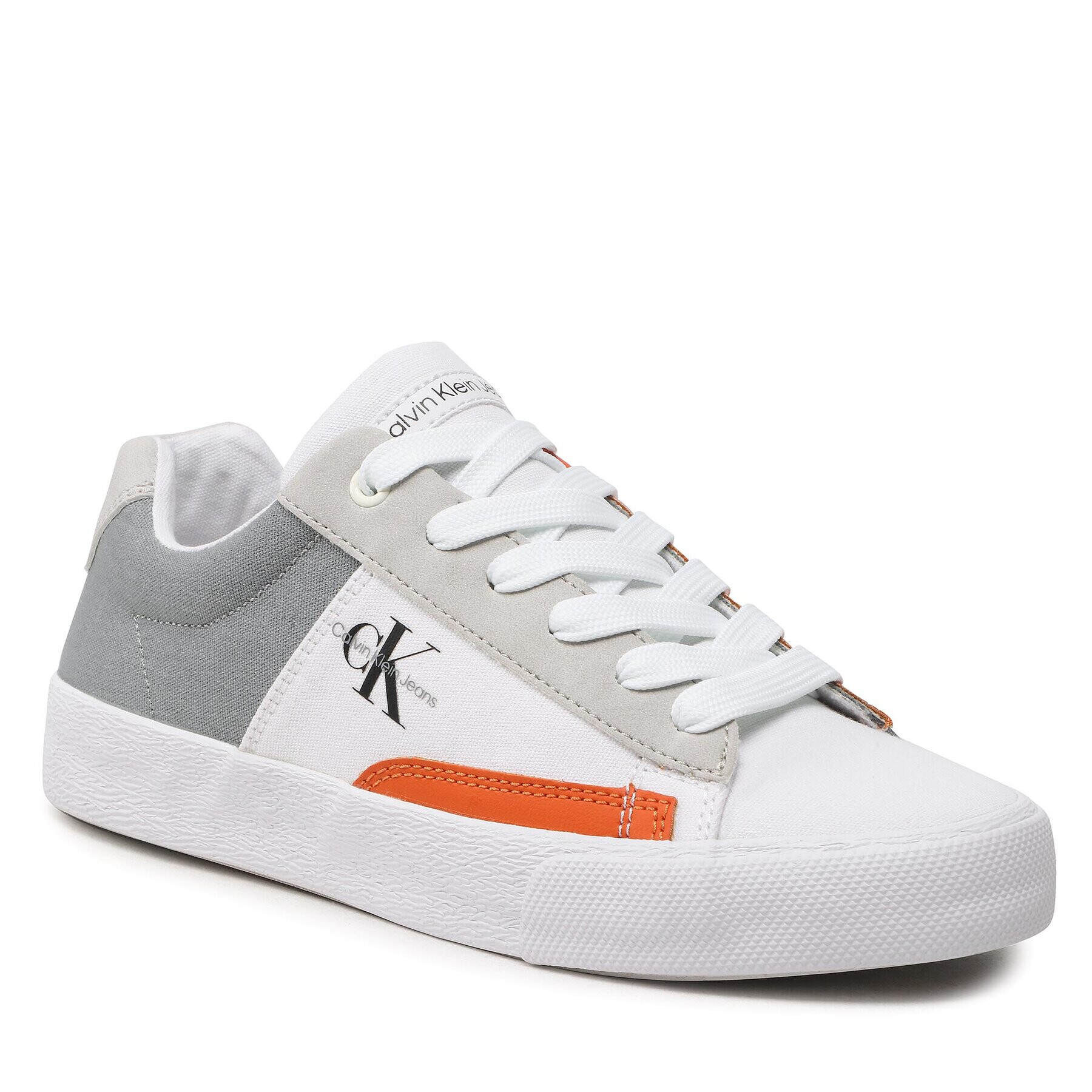 Calvin Klein Jeans Tenisky Low Cut Lace-Up Sneaker V3X9-80564-1355 S Bílá - Pepit.cz