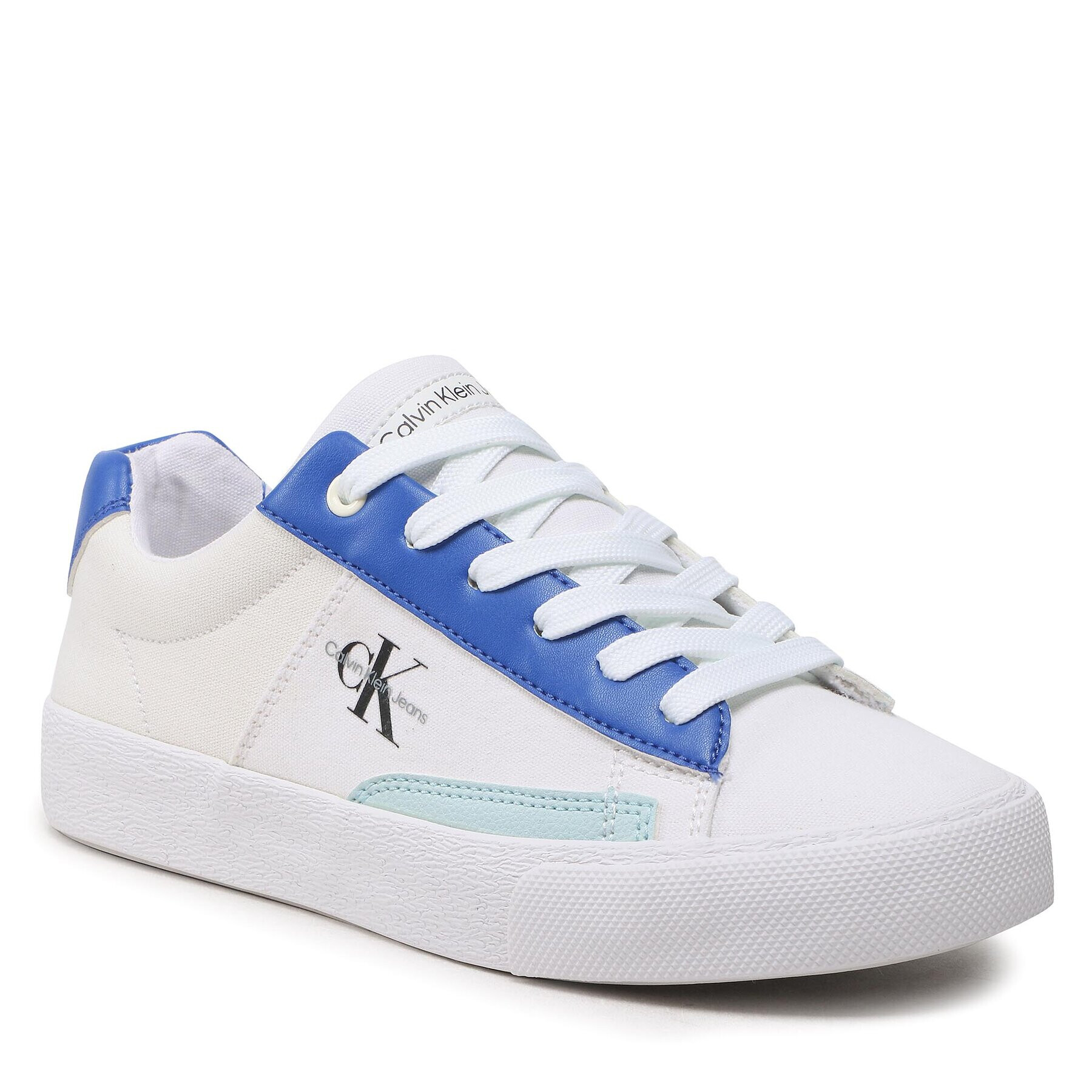 Calvin Klein Jeans Tenisky Low Cut Lace-Up Sneaker V3X9-80564-1355 S Bílá - Pepit.cz