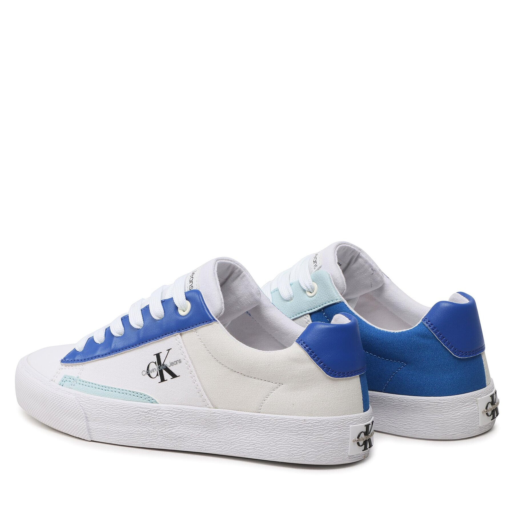 Calvin Klein Jeans Tenisky Low Cut Lace-Up Sneaker V3X9-80564-1355 S Bílá - Pepit.cz