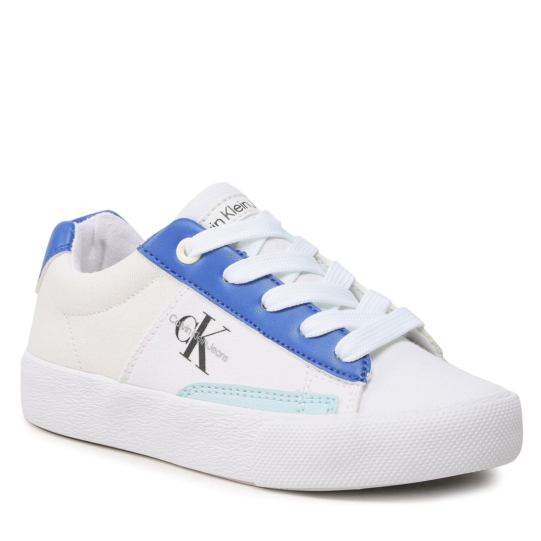 Calvin Klein Jeans Tenisky Lowcut Lace-Up Sneaker V3X9-80564-1355 M Bílá - Pepit.cz