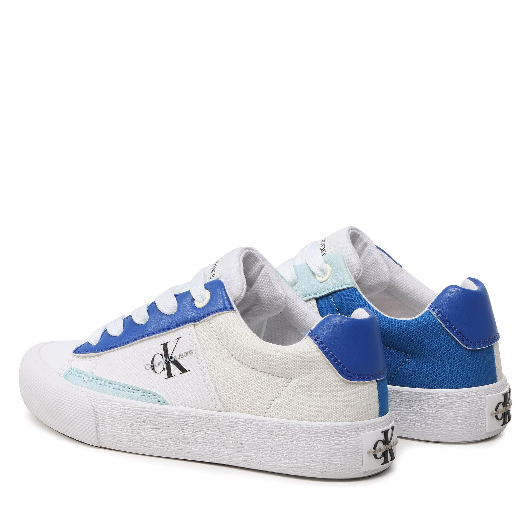 Calvin Klein Jeans Tenisky Lowcut Lace-Up Sneaker V3X9-80564-1355 M Bílá - Pepit.cz