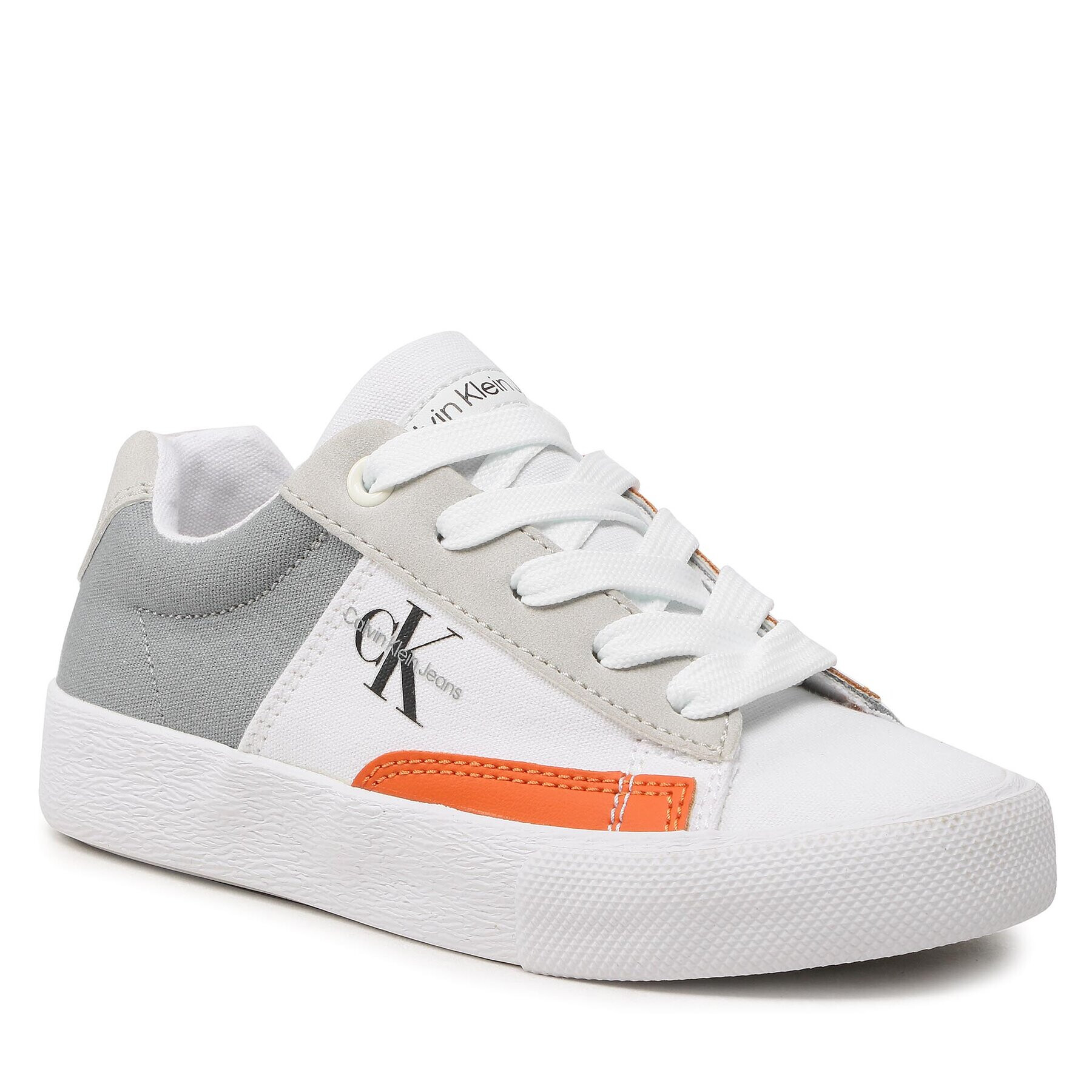 Calvin Klein Jeans Tenisky Lowcut Lace-Up Sneaker V3X9-80564-1355 M Bílá - Pepit.cz