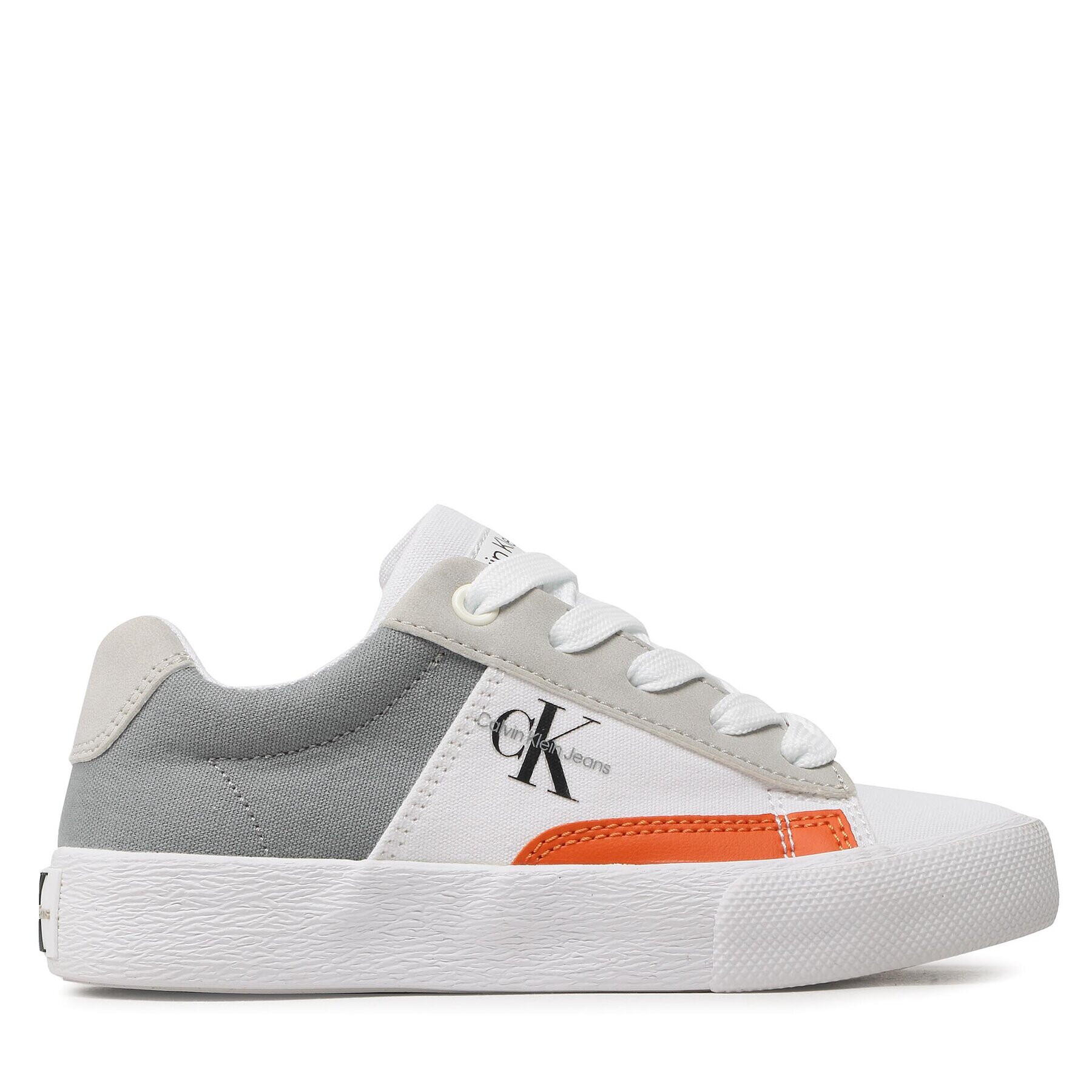 Calvin Klein Jeans Tenisky Lowcut Lace-Up Sneaker V3X9-80564-1355 M Bílá - Pepit.cz