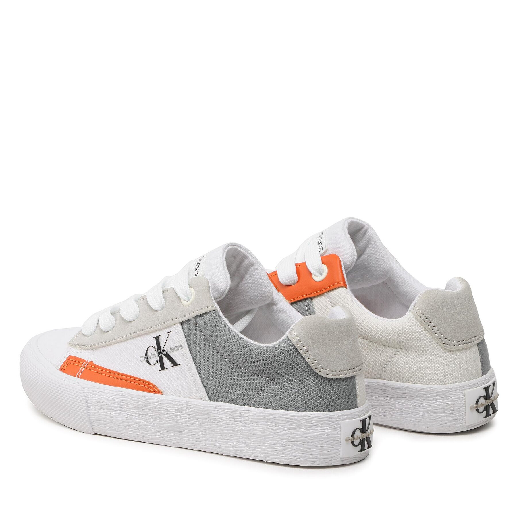 Calvin Klein Jeans Tenisky Lowcut Lace-Up Sneaker V3X9-80564-1355 M Bílá - Pepit.cz