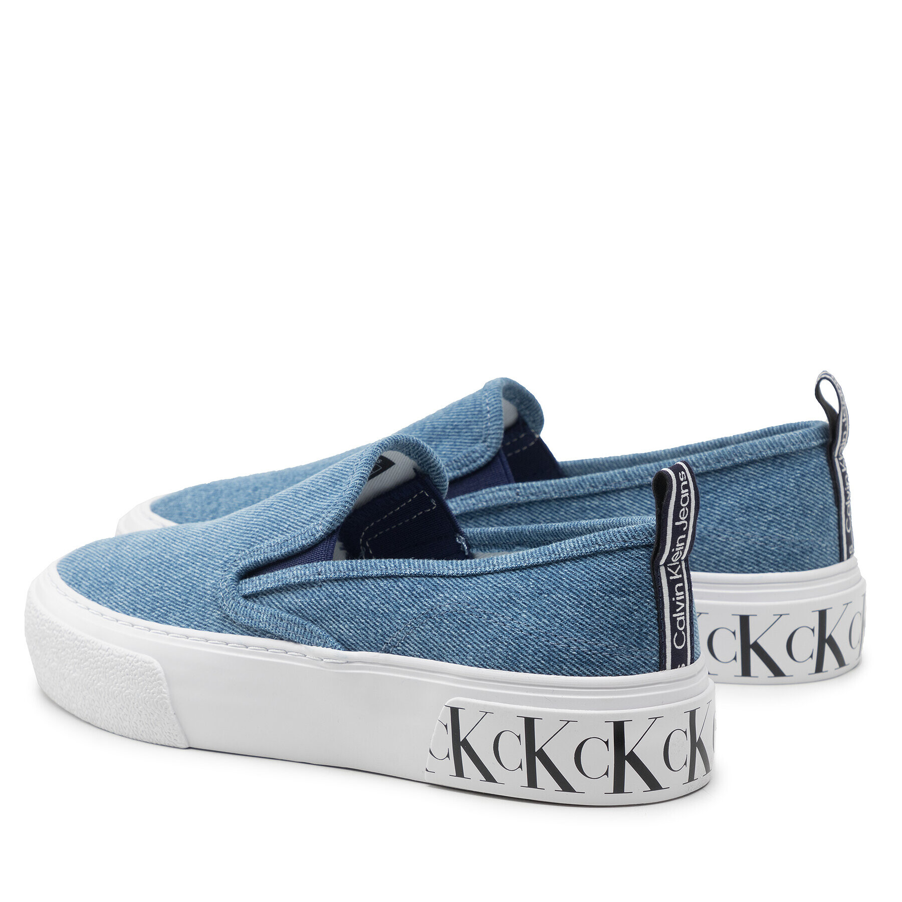 Calvin Klein Jeans Tenisky Skater Vulcanized 2 YW0YW00623 Tmavomodrá - Pepit.cz