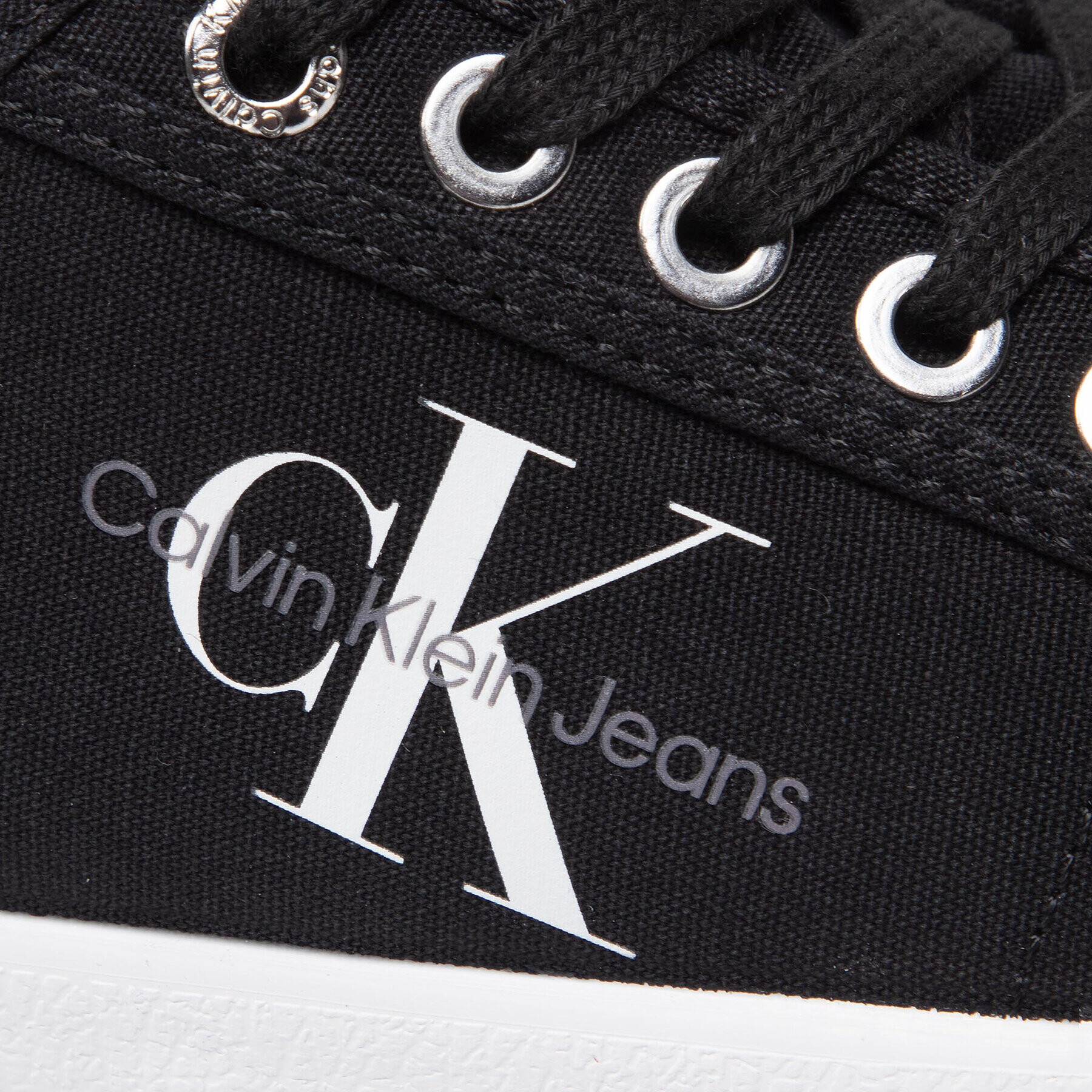 Calvin Klein Jeans Tenisky Vulcanized Essential 1 YW0YW00482 Černá - Pepit.cz