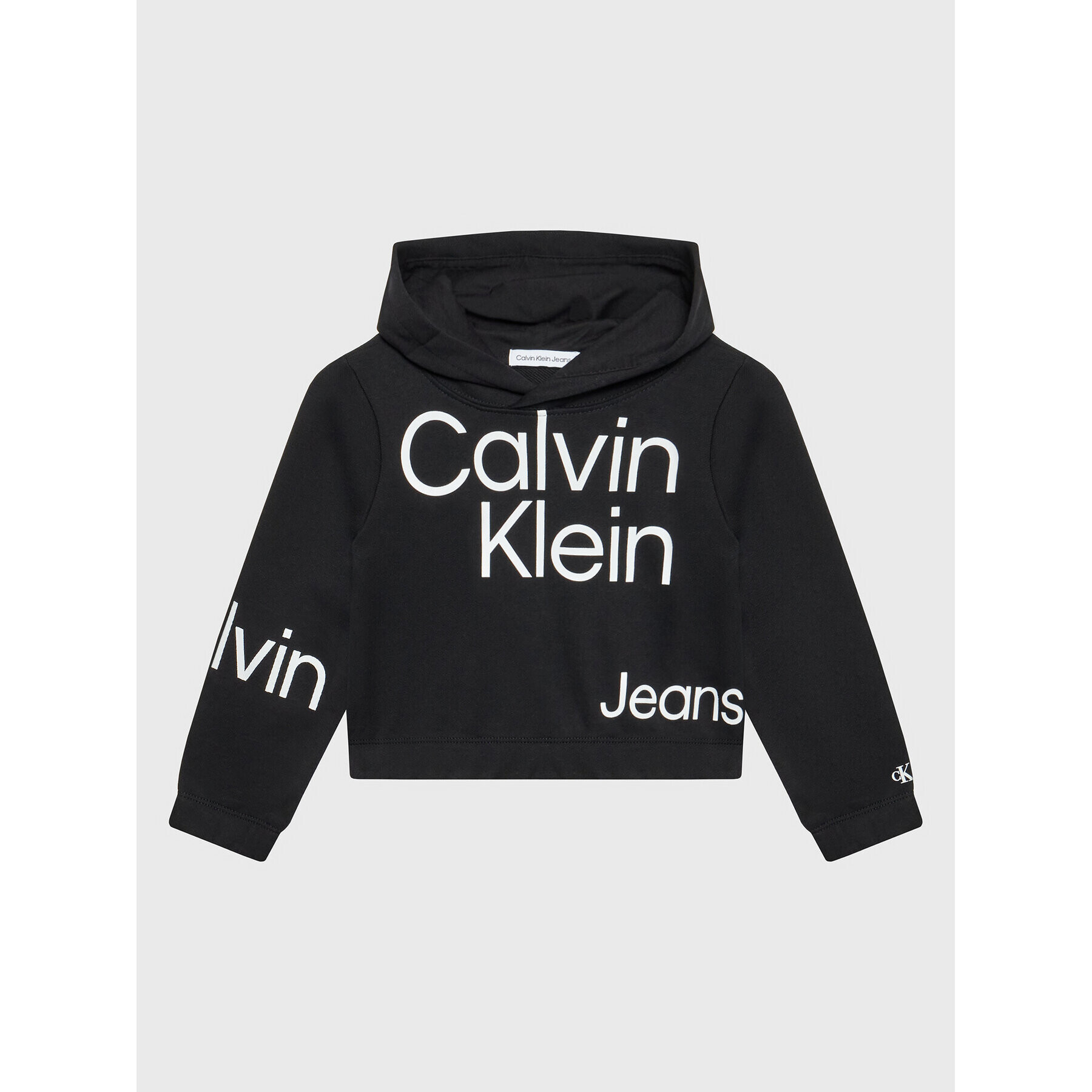 Calvin Klein Jeans Tepláková souprava Bold Inst. Logo IG0IG01769 Černá Regular Fit - Pepit.cz