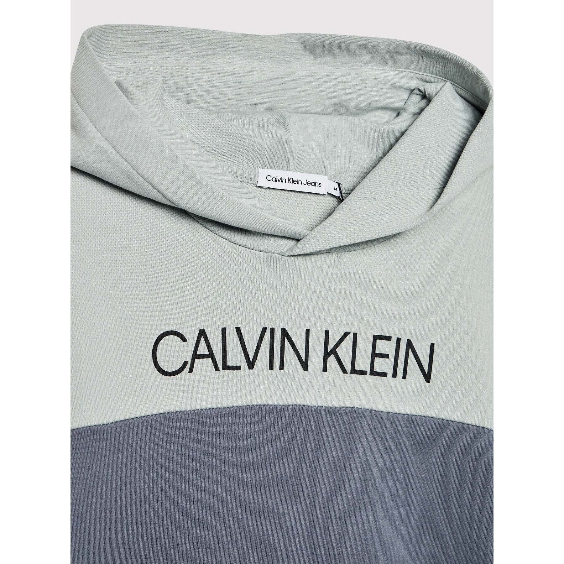 Calvin Klein Jeans Tepláková souprava Color Block IB0IB00952 Šedá Regular Fit - Pepit.cz