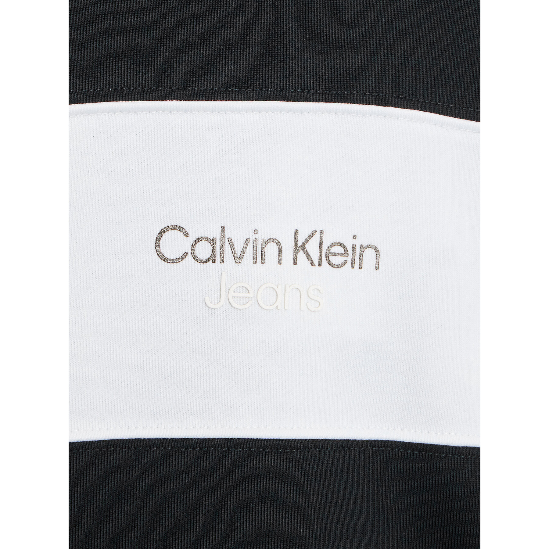 Calvin Klein Jeans Tepláková souprava Color Block IB0IB01691 Černá Regular Fit - Pepit.cz