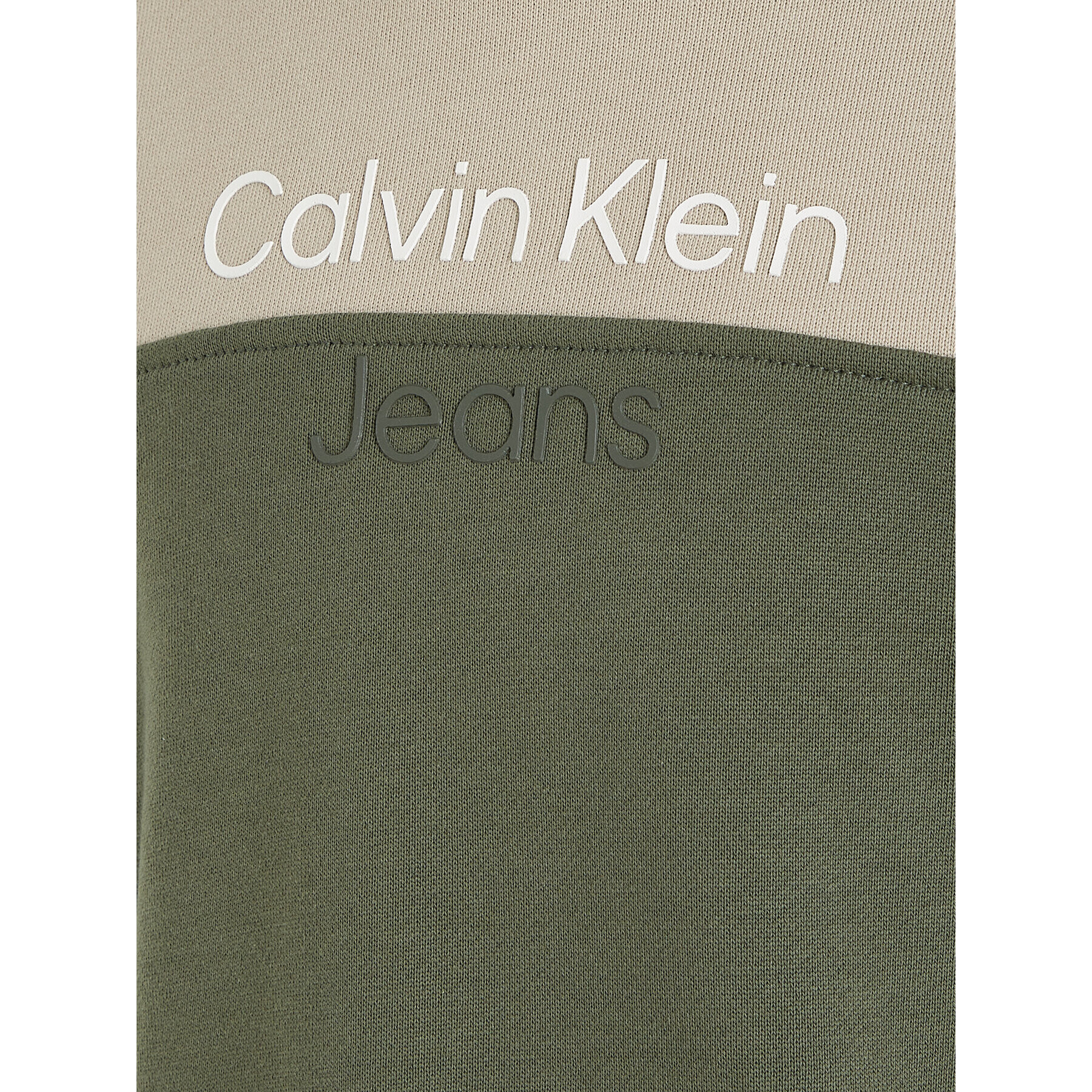 Calvin Klein Jeans Tepláková souprava Color Block IB0IB01849 Zelená Regular Fit - Pepit.cz