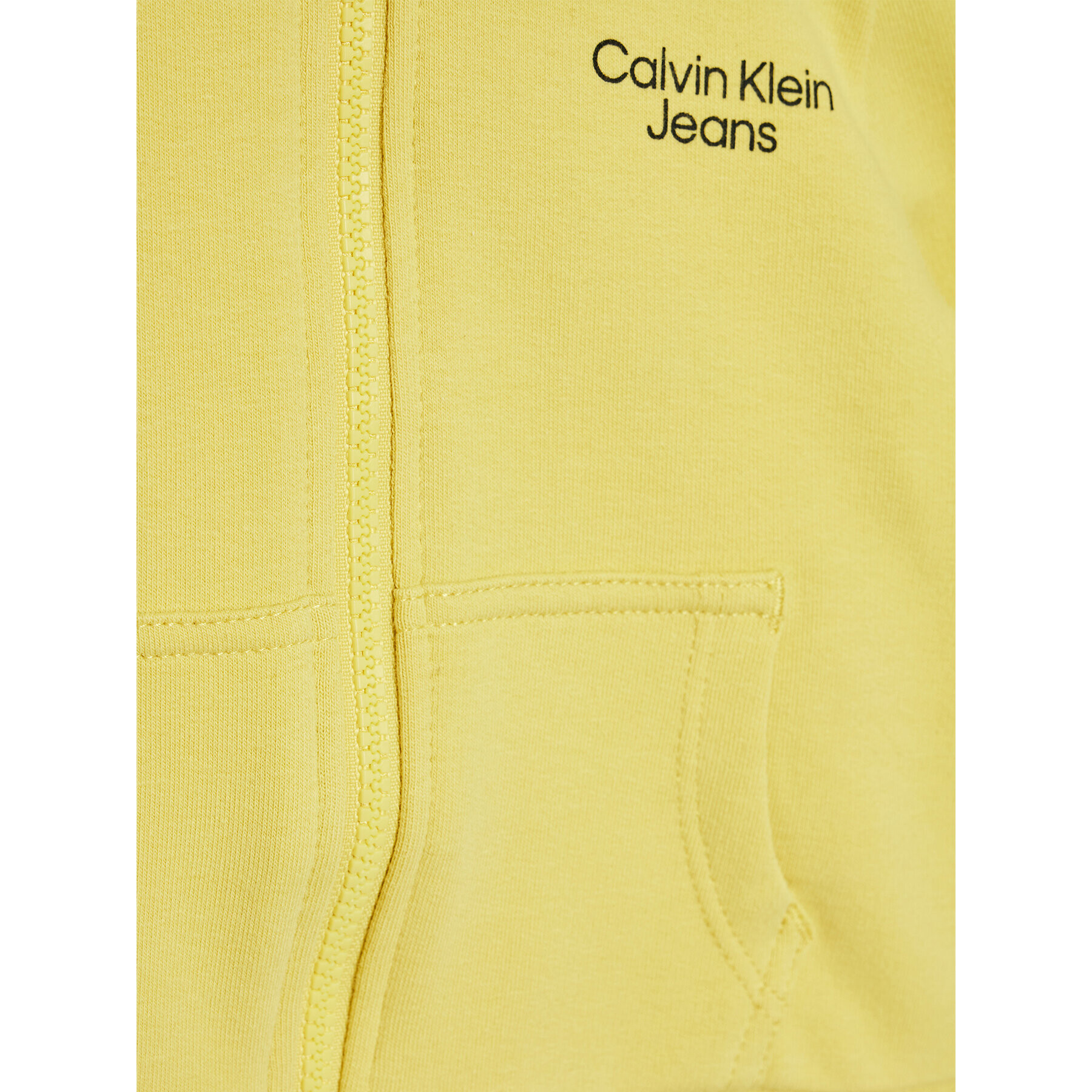 Calvin Klein Jeans Tepláková souprava Stack Logo IN0IN00019 Žlutá Regular Fit - Pepit.cz