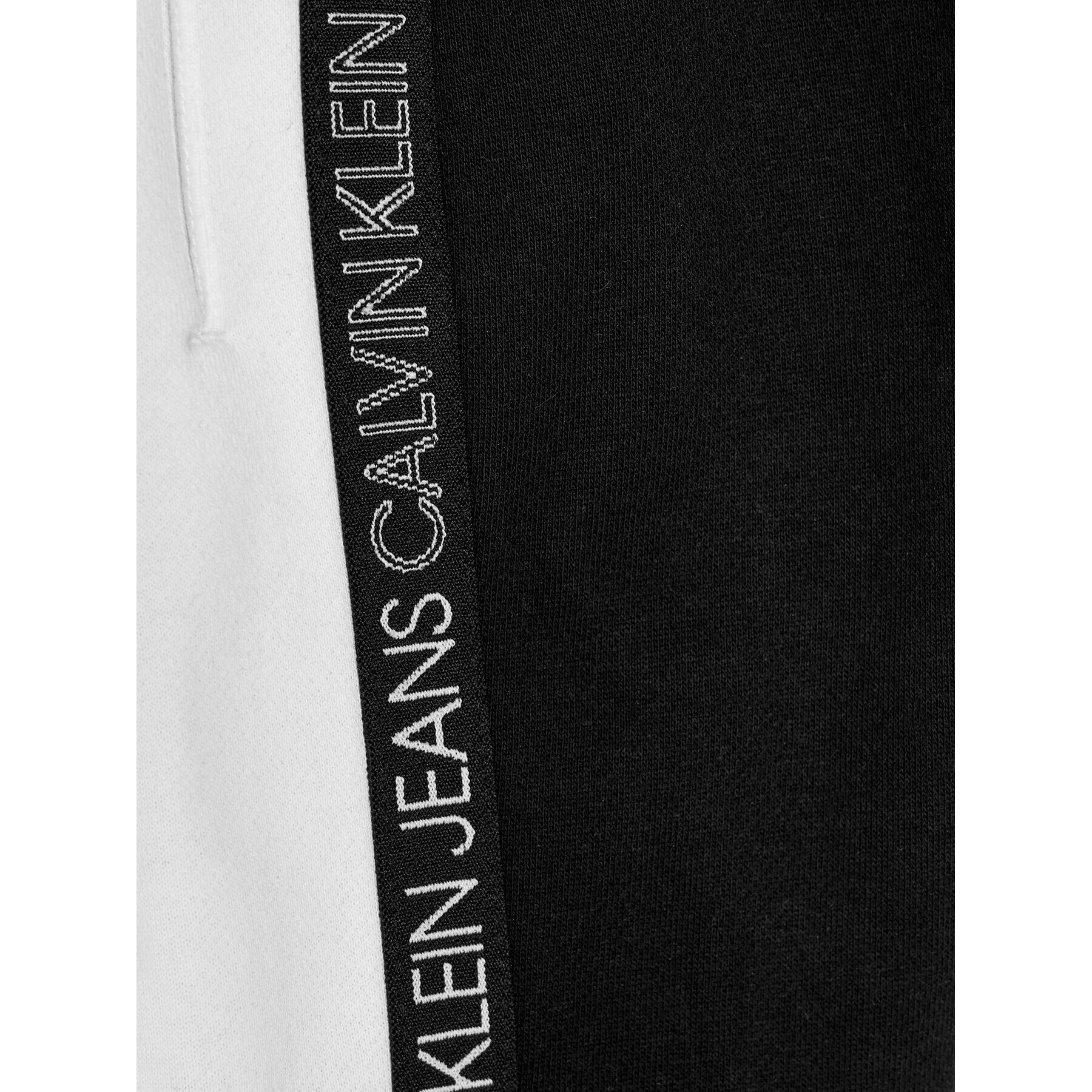 Calvin Klein Jeans Teplákové kalhoty Colour Block IB0IB00866 Černá Regular Fit - Pepit.cz