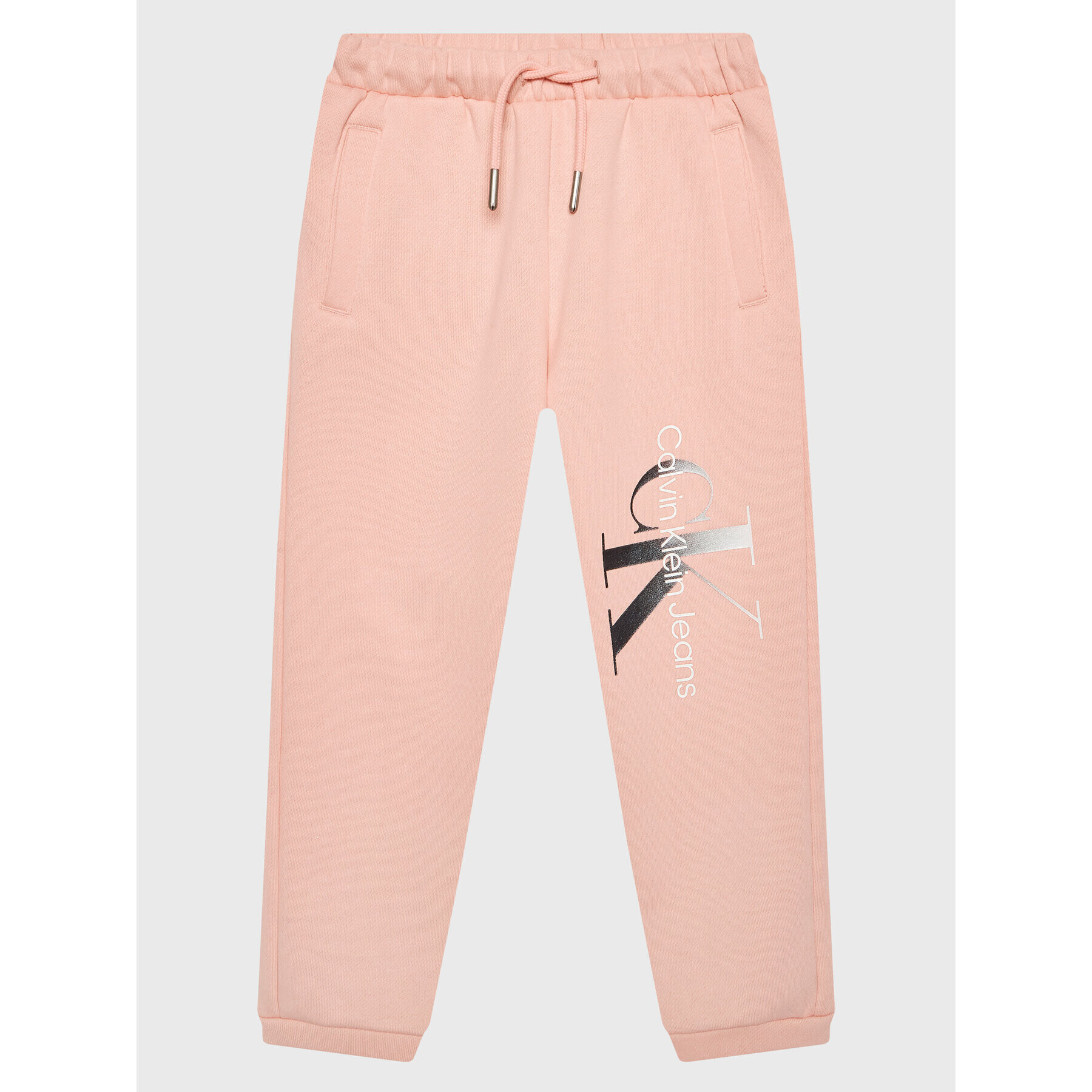 Calvin Klein Jeans Teplákové kalhoty Gradient Monogram IG0IG01697 Růžová Relaxed Fit - Pepit.cz