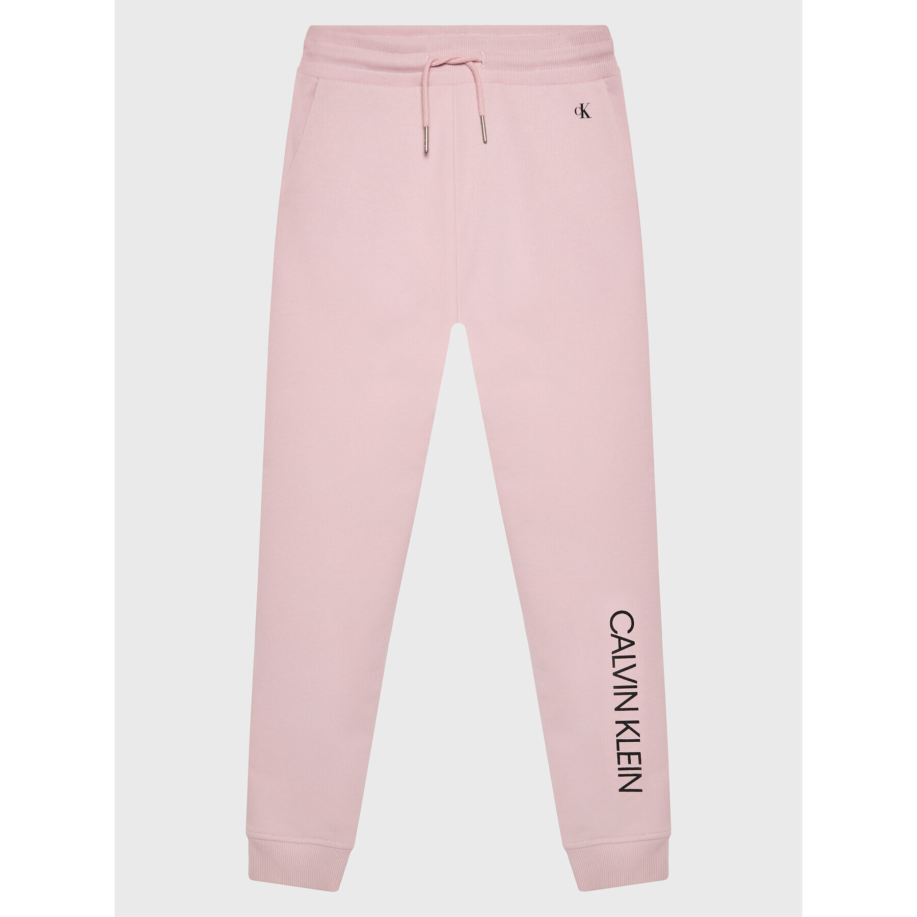 Calvin Klein Jeans Teplákové kalhoty IU0IU00289 Růžová Slim Fit - Pepit.cz