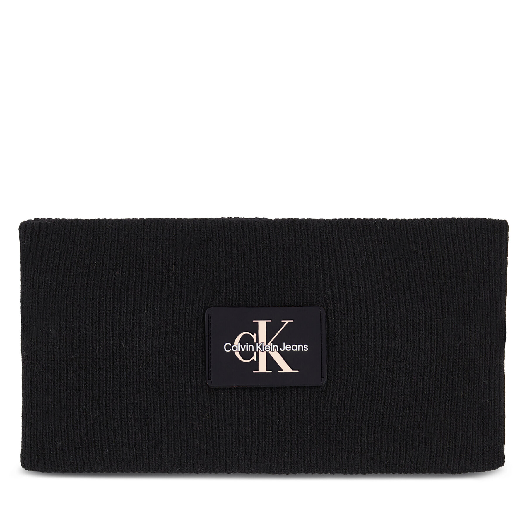 Calvin Klein Jeans Textilní čelenka Monologo Rubber Headband K60K611258 Černá - Pepit.cz