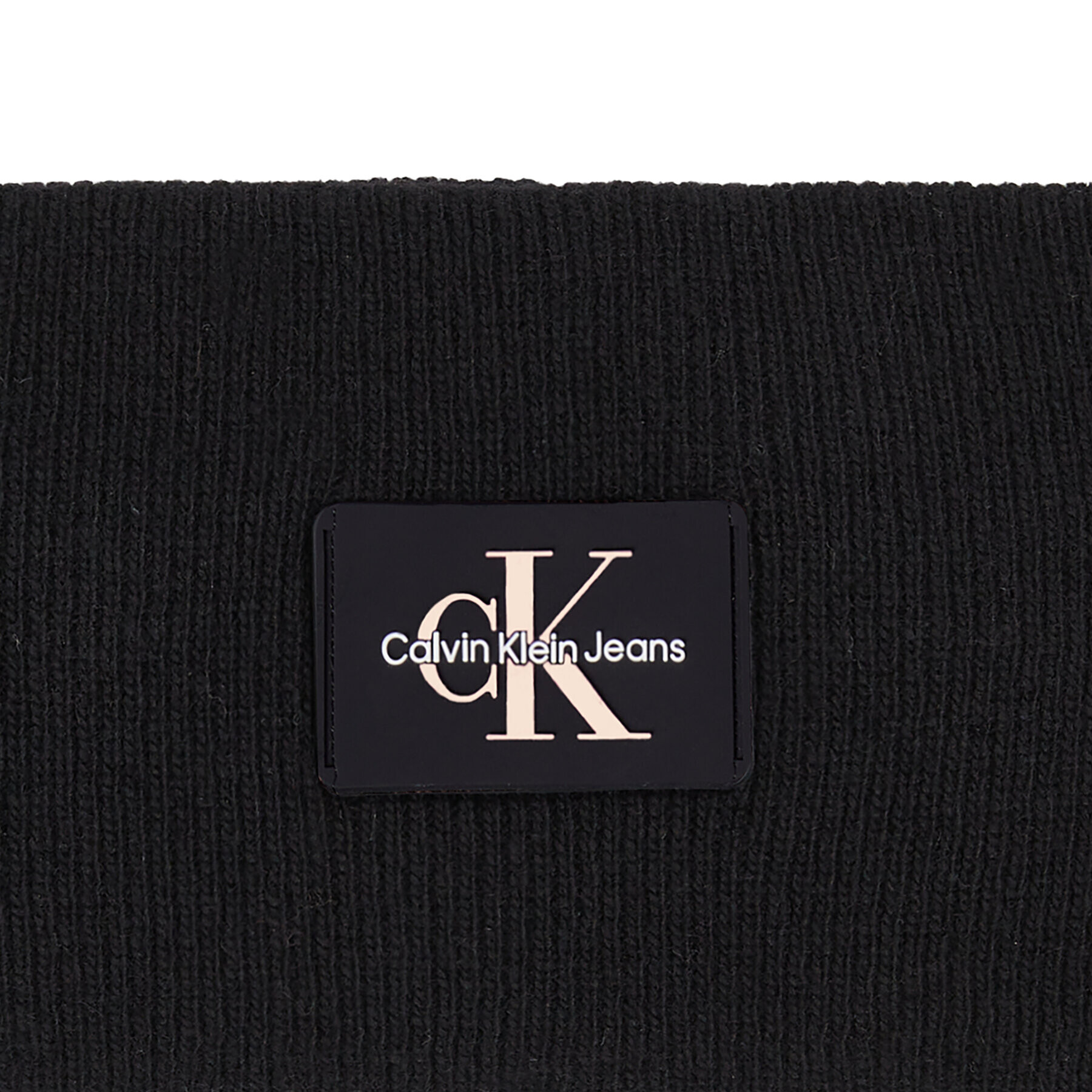 Calvin Klein Jeans Textilní čelenka Monologo Rubber Headband K60K611258 Černá - Pepit.cz