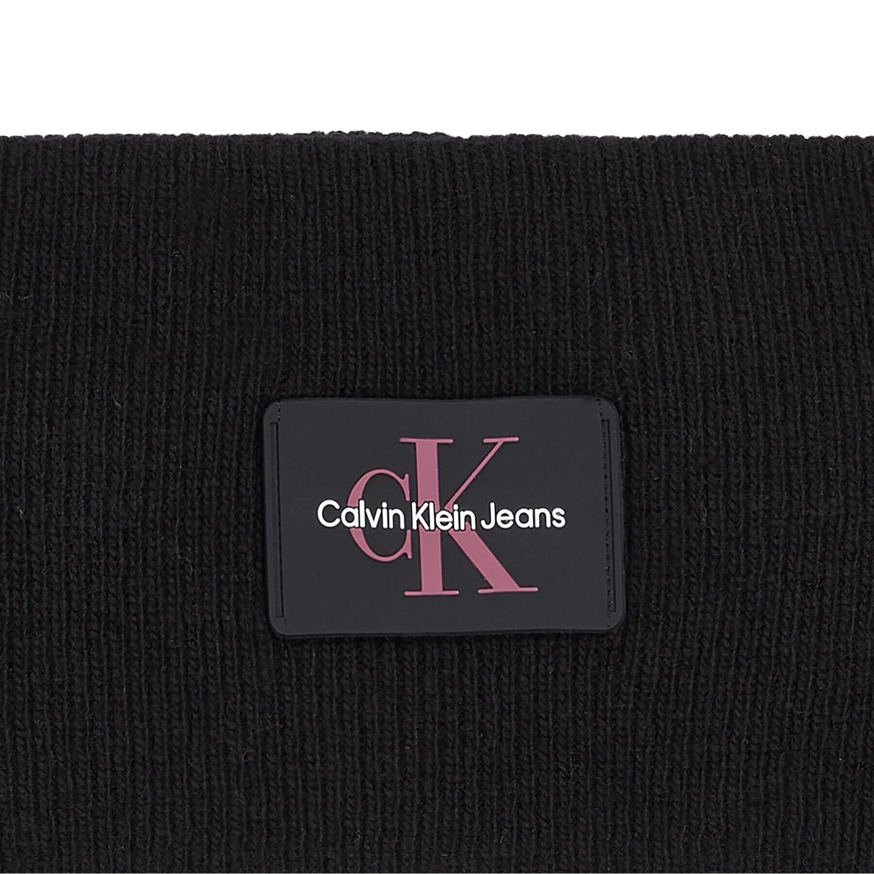 Calvin Klein Jeans Textilní čelenka Monologo Rubber Headband K60K611258 Černá - Pepit.cz