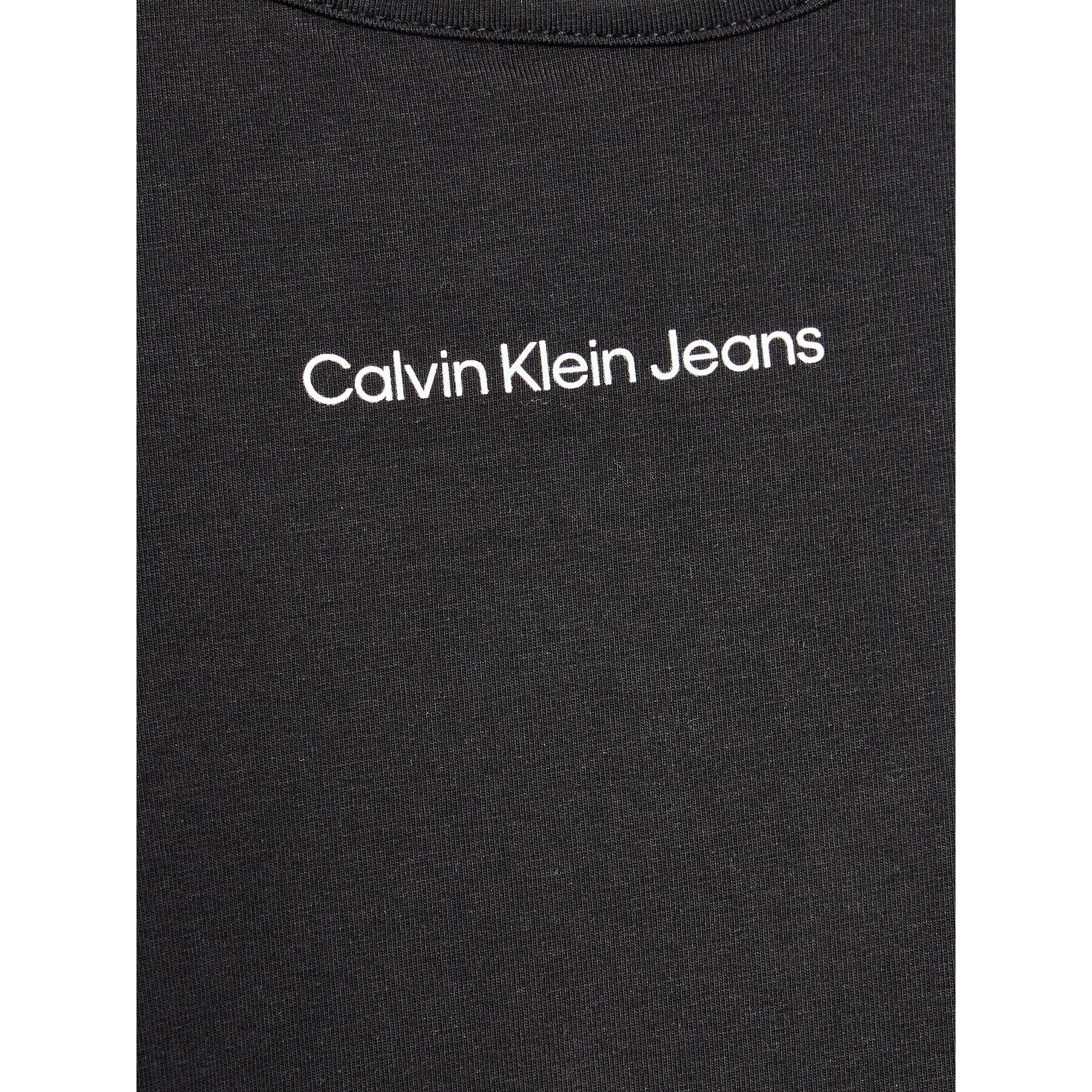 Calvin Klein Jeans Top Logo IG0IG01941 Černá Regular Fit - Pepit.cz