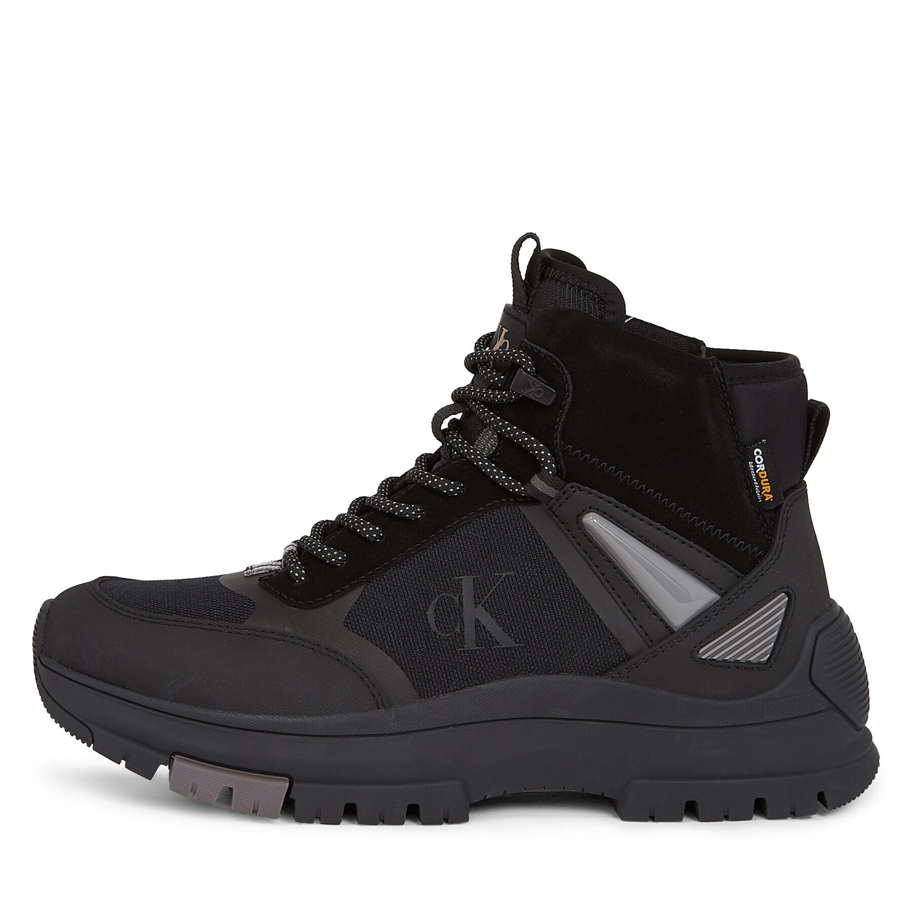 Calvin Klein Jeans Turistická obuv Hiking Lace Up Boot Cor YM0YM00762 Černá - Pepit.cz