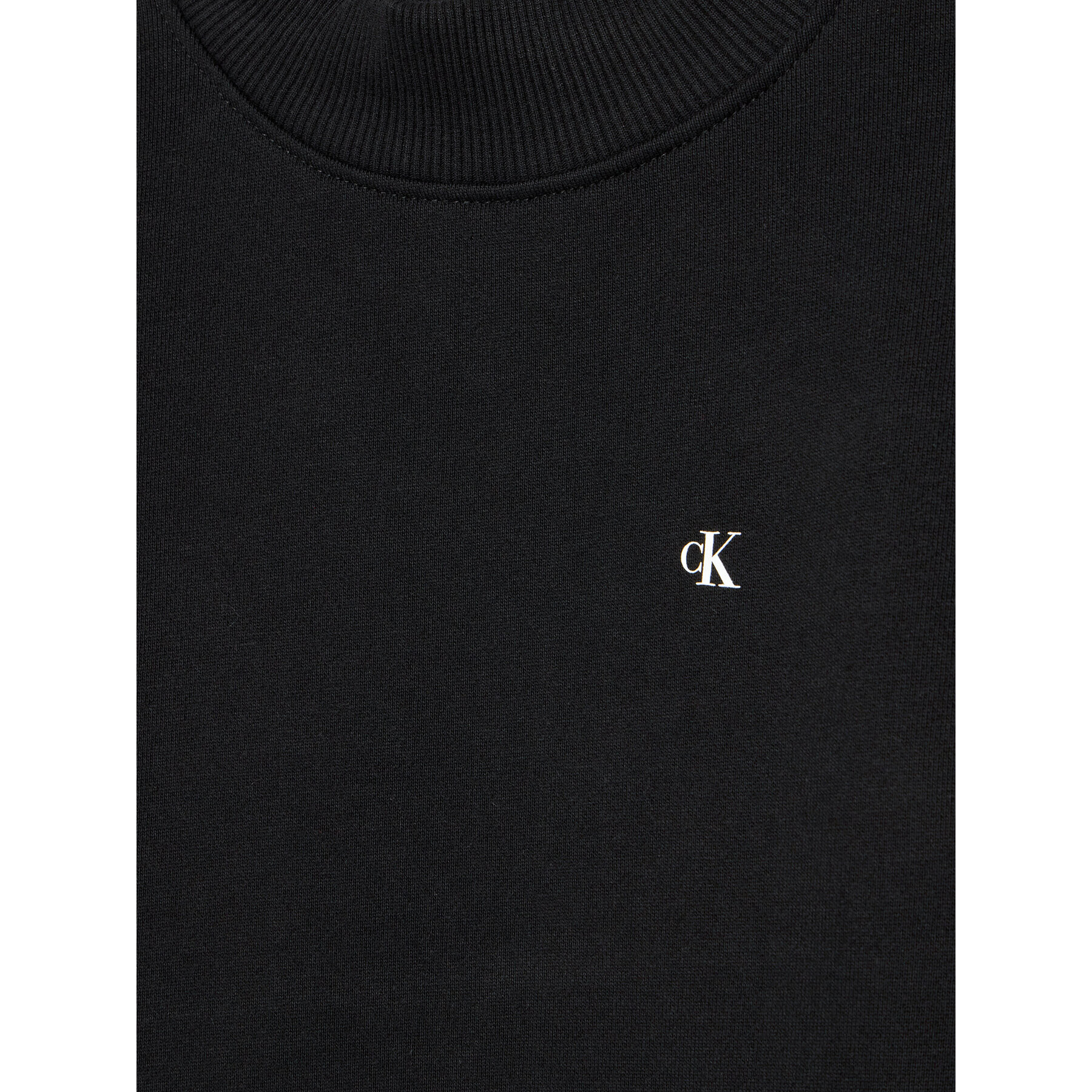 Calvin Klein Jeans Úpletové šaty Shadow Logo IG0IG01185 Černá Oversize - Pepit.cz