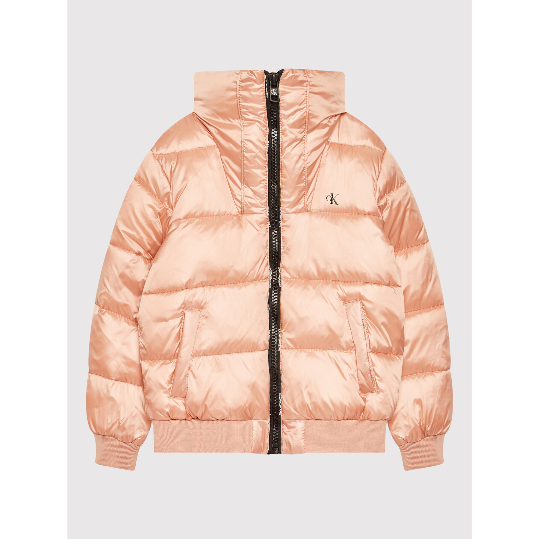 Calvin Klein Jeans Vatovaná bunda Packable Puffer IG0IG01170 Růžová Regular Fit - Pepit.cz