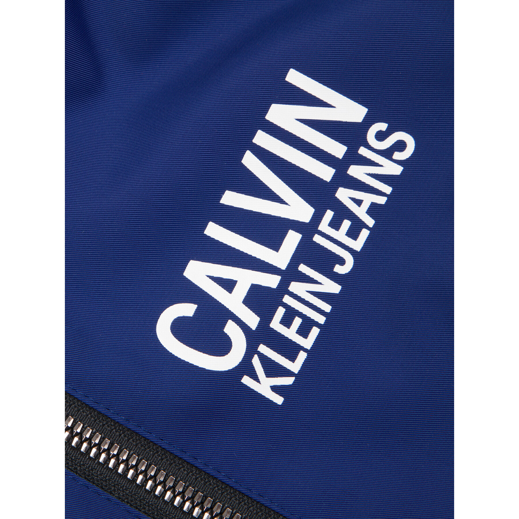 Calvin Klein Jeans Vatovaná bunda Stamp Logo IB0IB00375 Tmavomodrá Regular Fit - Pepit.cz