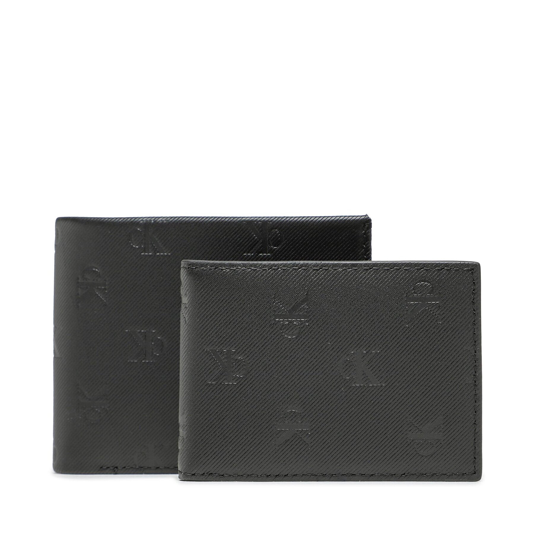 Calvin Klein Jeans Velká pánská peněženka Monogram Soft Bifold+Card Aop K50K510438 Černá - Pepit.cz